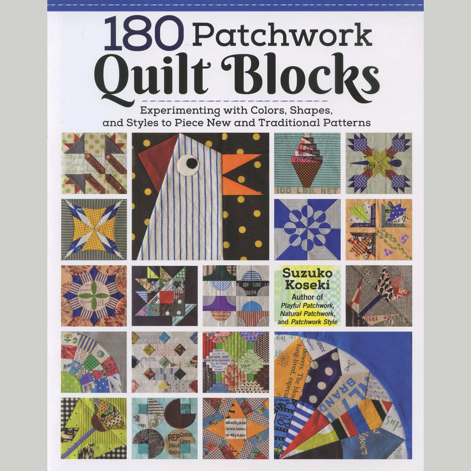 180 Patchwork Quilt Blocks Book