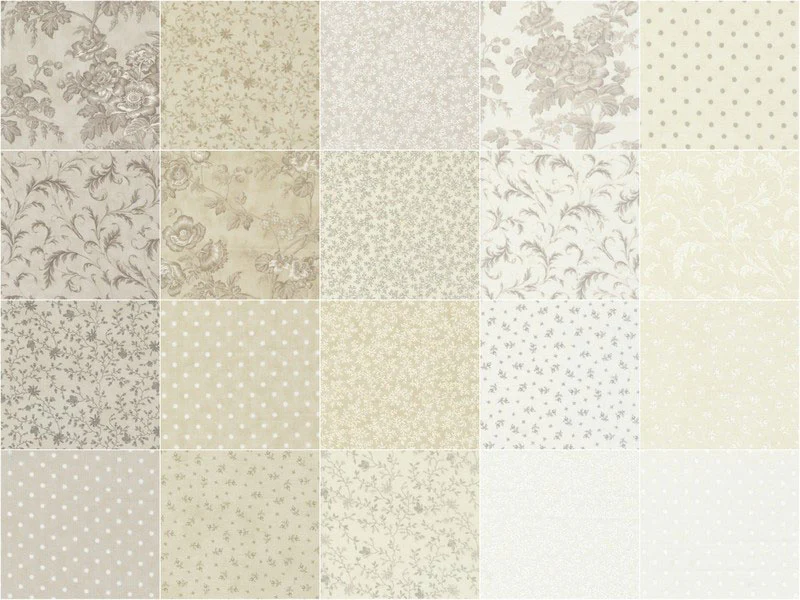 3 Sisters Favorites Vintage Linens Charm Pack - Image 3