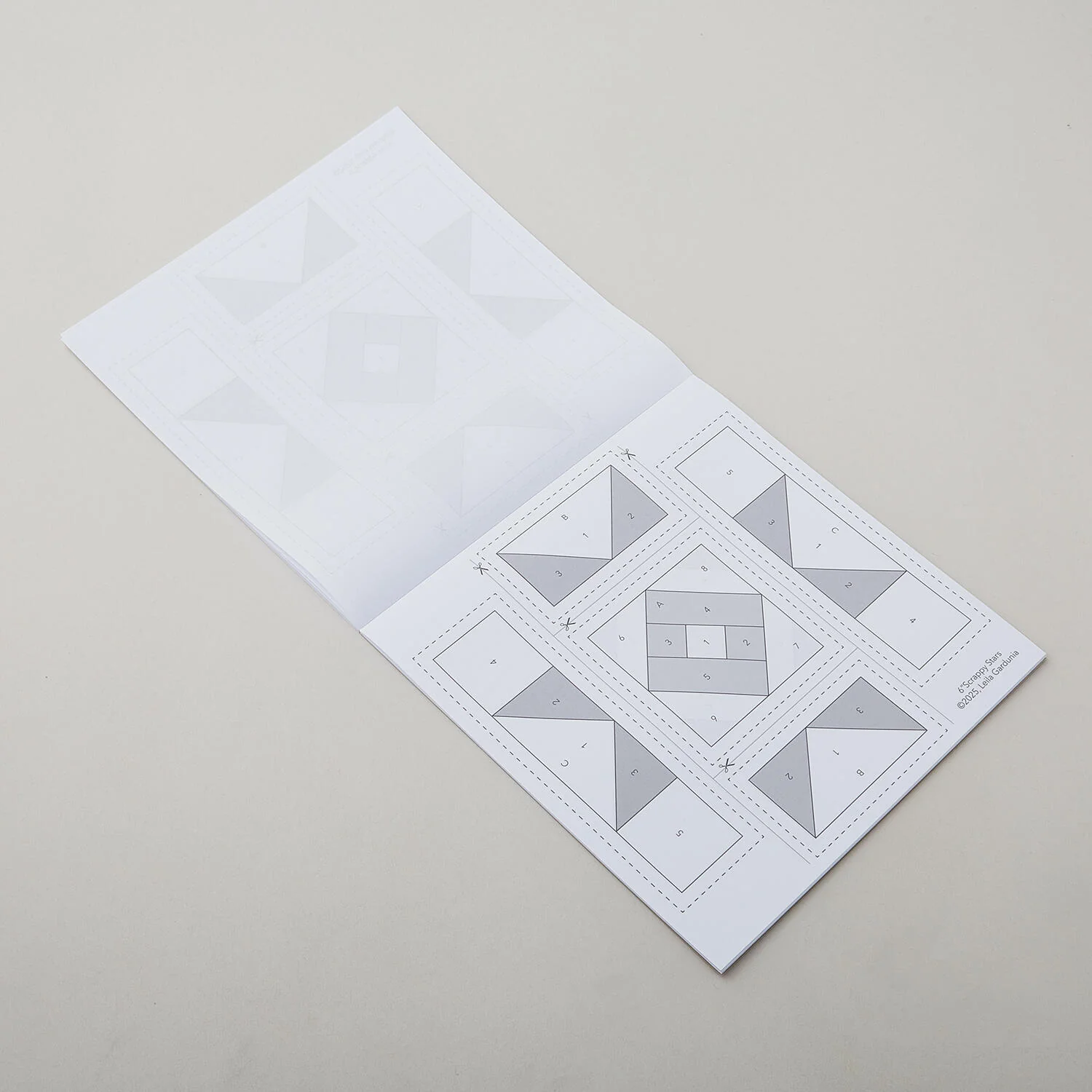 6" Scrappy Stars Foundation Paper-Piecing Pad - Image 2