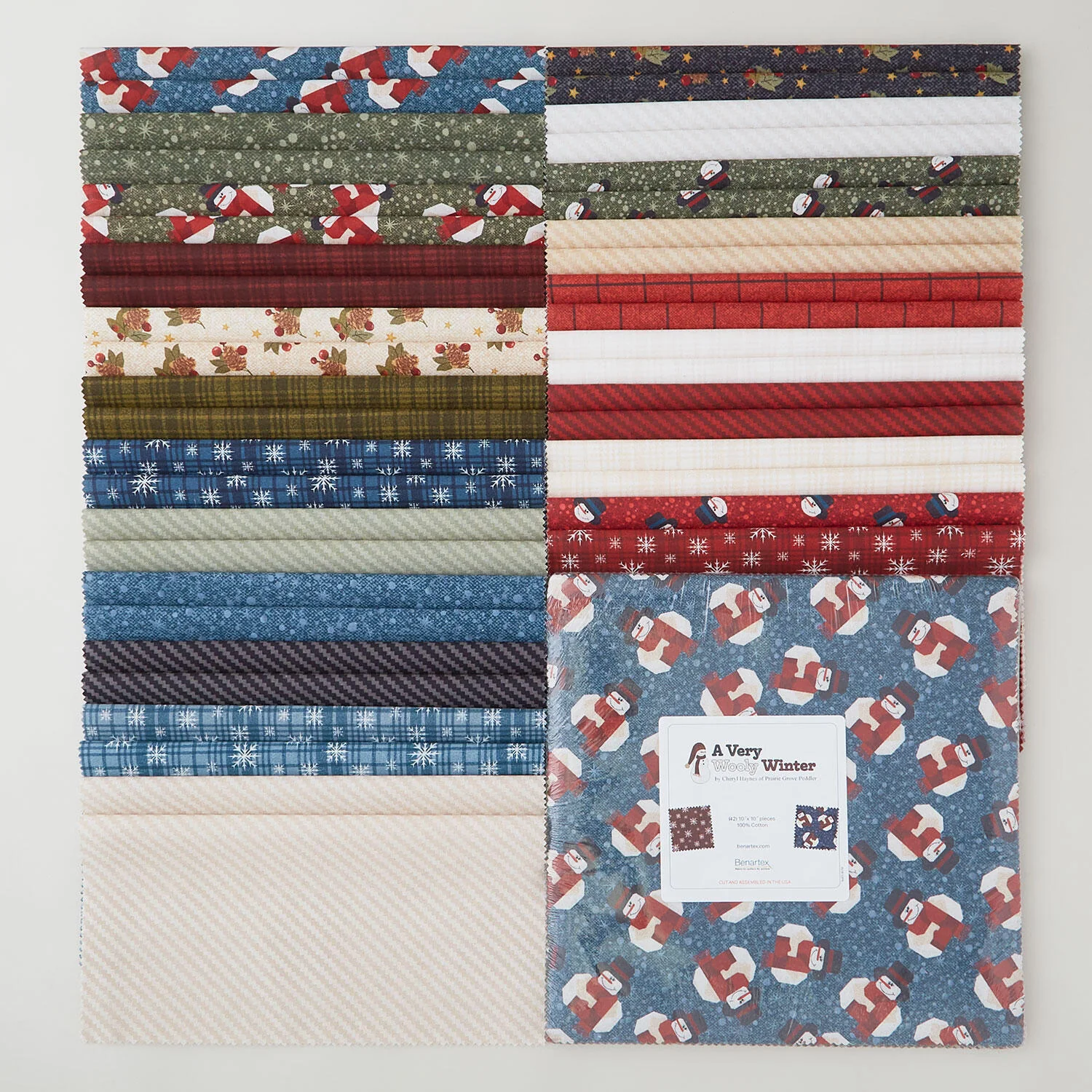 A Very Wooly Winter Favorites 10" Squares