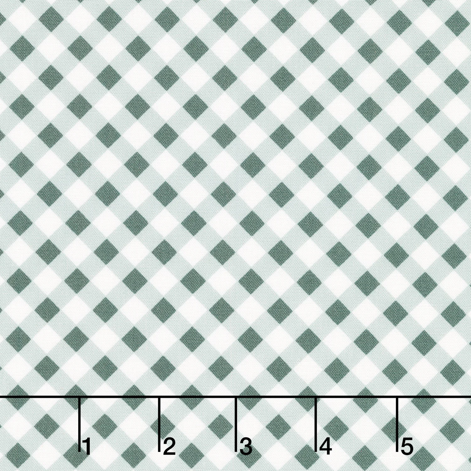 A Walk on the Prairie - Gingham Deep River Yardage