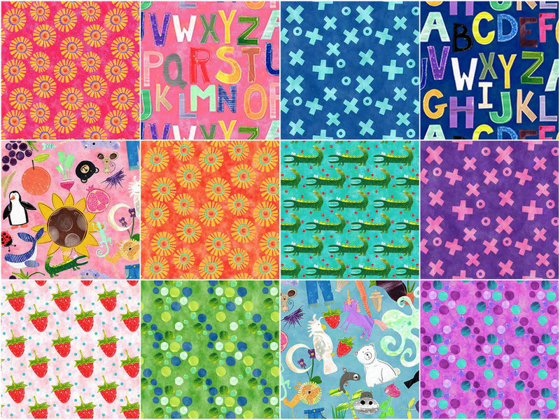 ABC's Of Color 10" Squares - Image 3