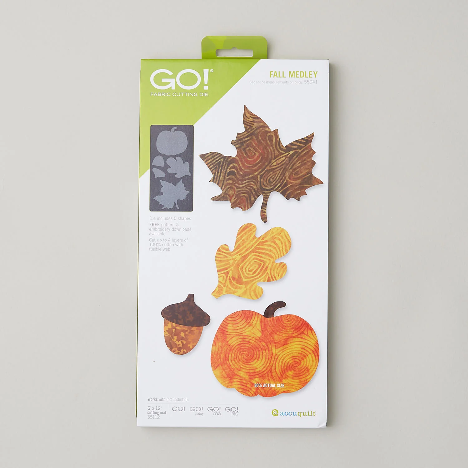 AccuQuilt GO! Fall Medley Die - Image 3