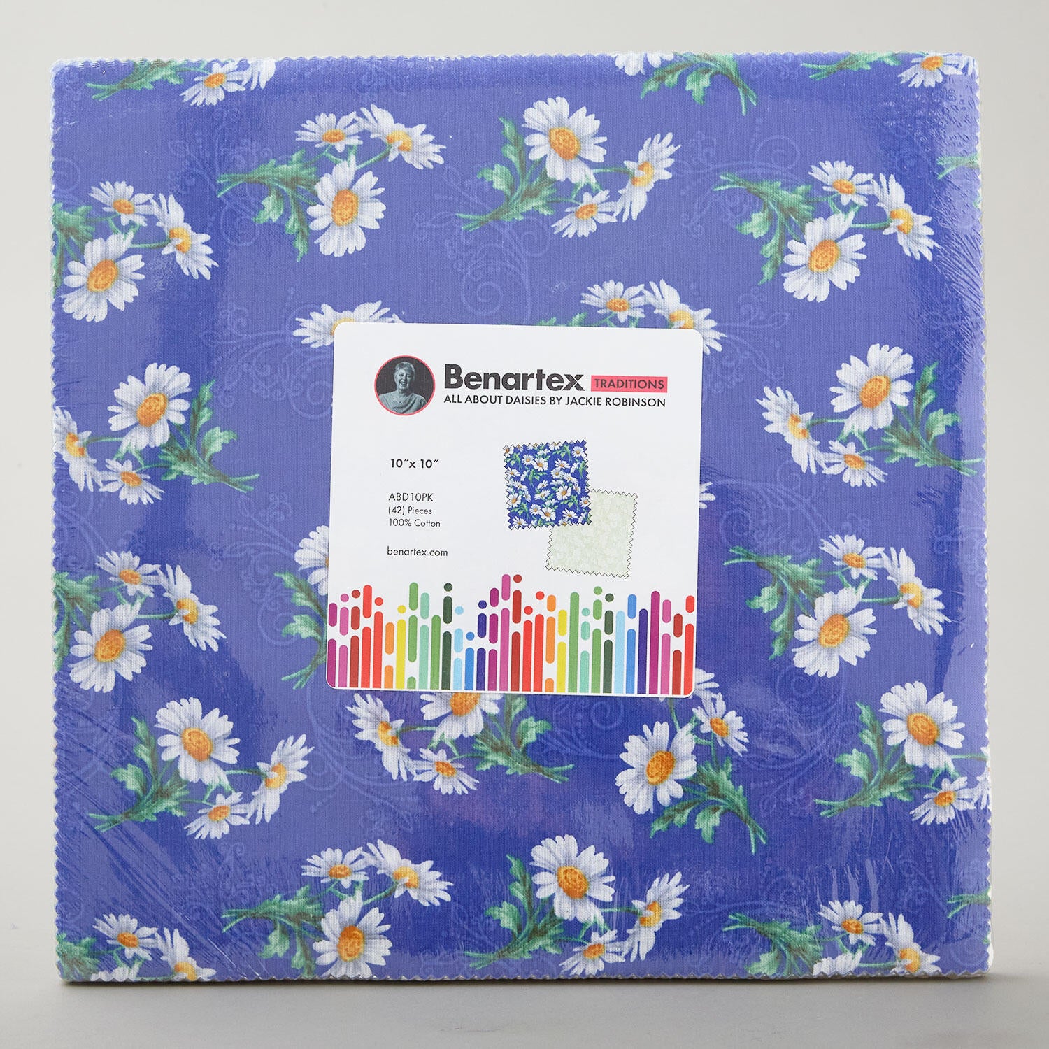 All About Daisies 10" Squares - Image 2