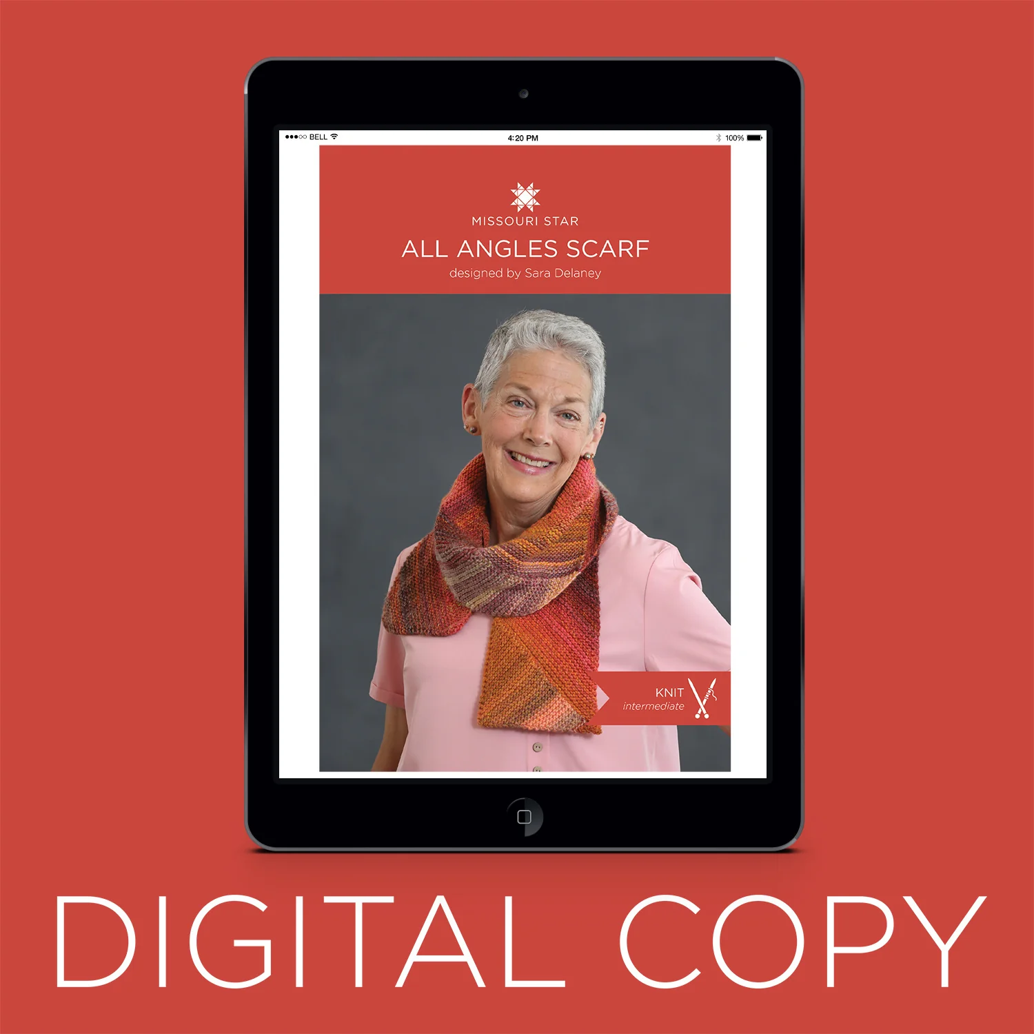 Digital Download - All Angles Scarf Knit Pattern