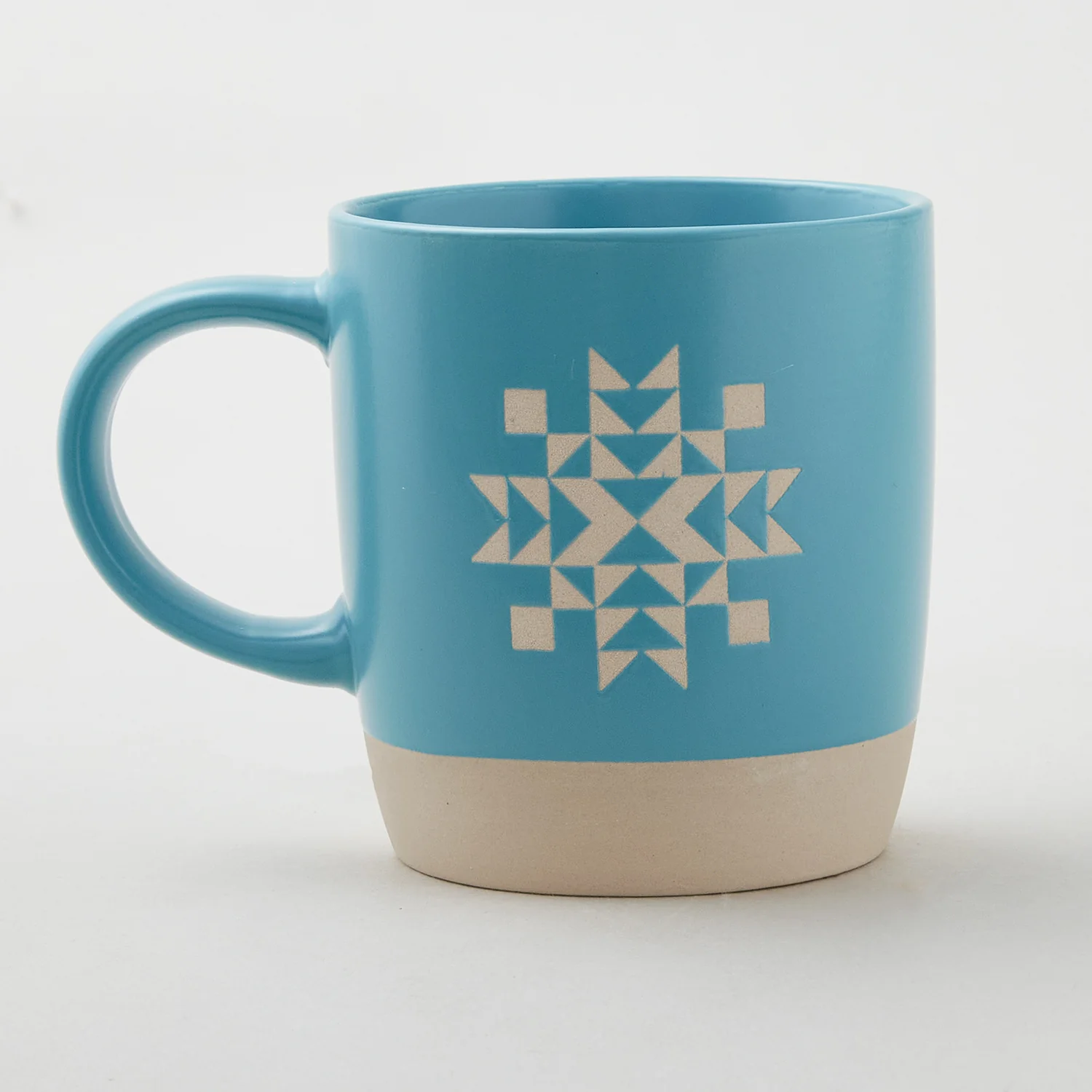 Missouri Star Quilter's are Piecemakers Aqua Mug - Image 2