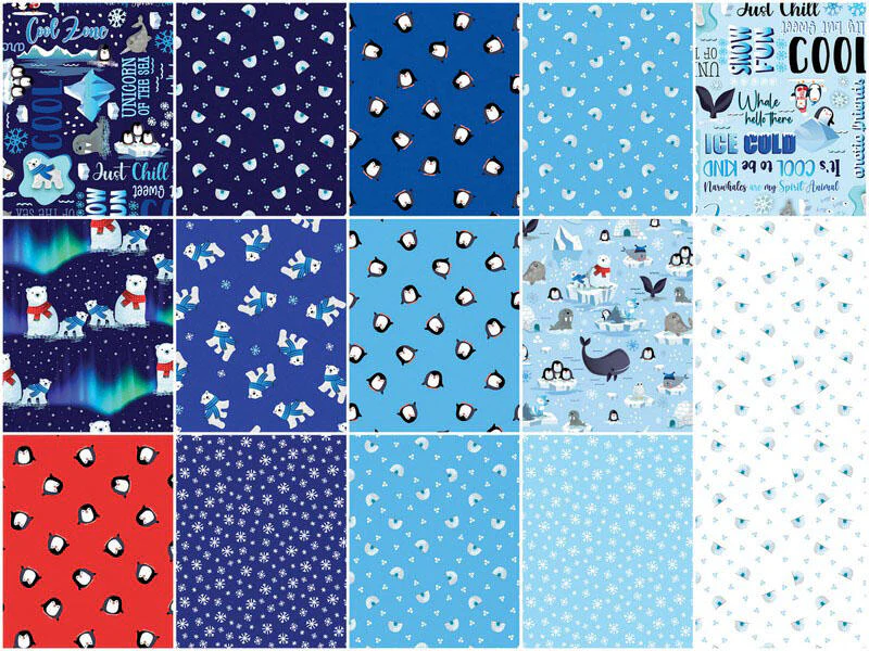 Arctic Friends Favorites 10" Squares - Image 3