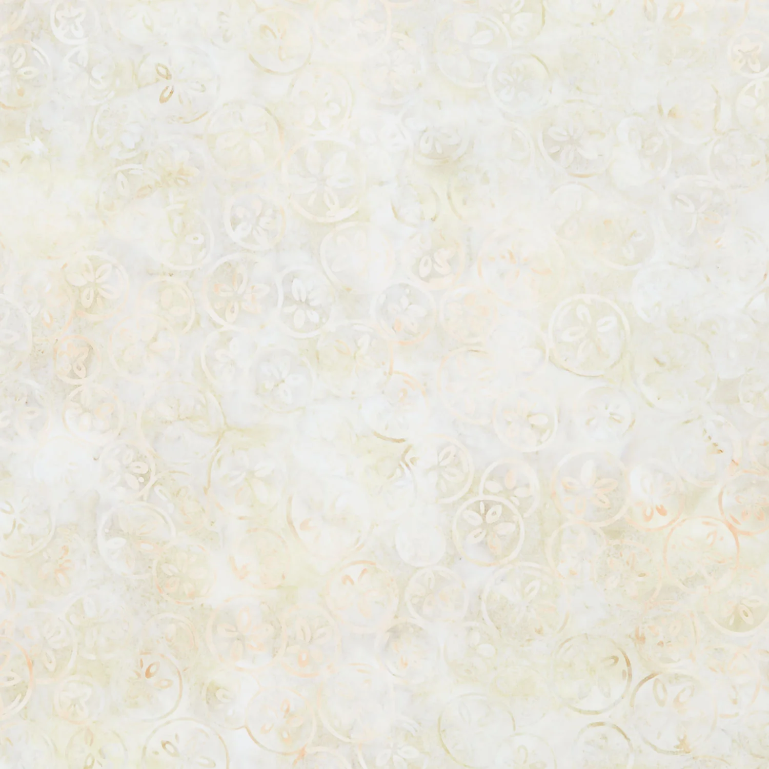 Artisan Batiks - Beachcombers Sand Dollars Sand Yardage