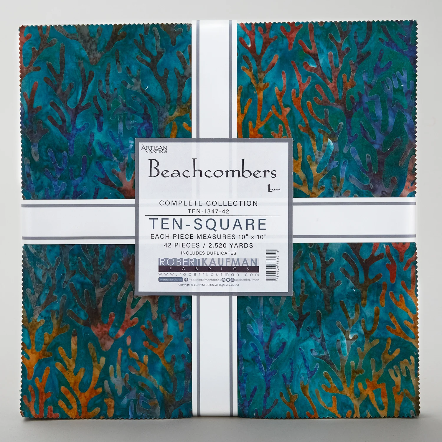Artisan Batiks - Beachcombers Ten Squares - Image 2