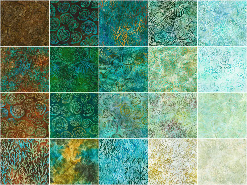 Artisan Batiks - Beachcombers Ten Squares - Image 3