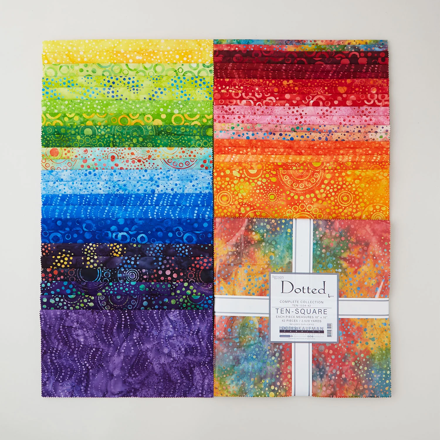 Artisan Batiks - Dotted Ten Squares