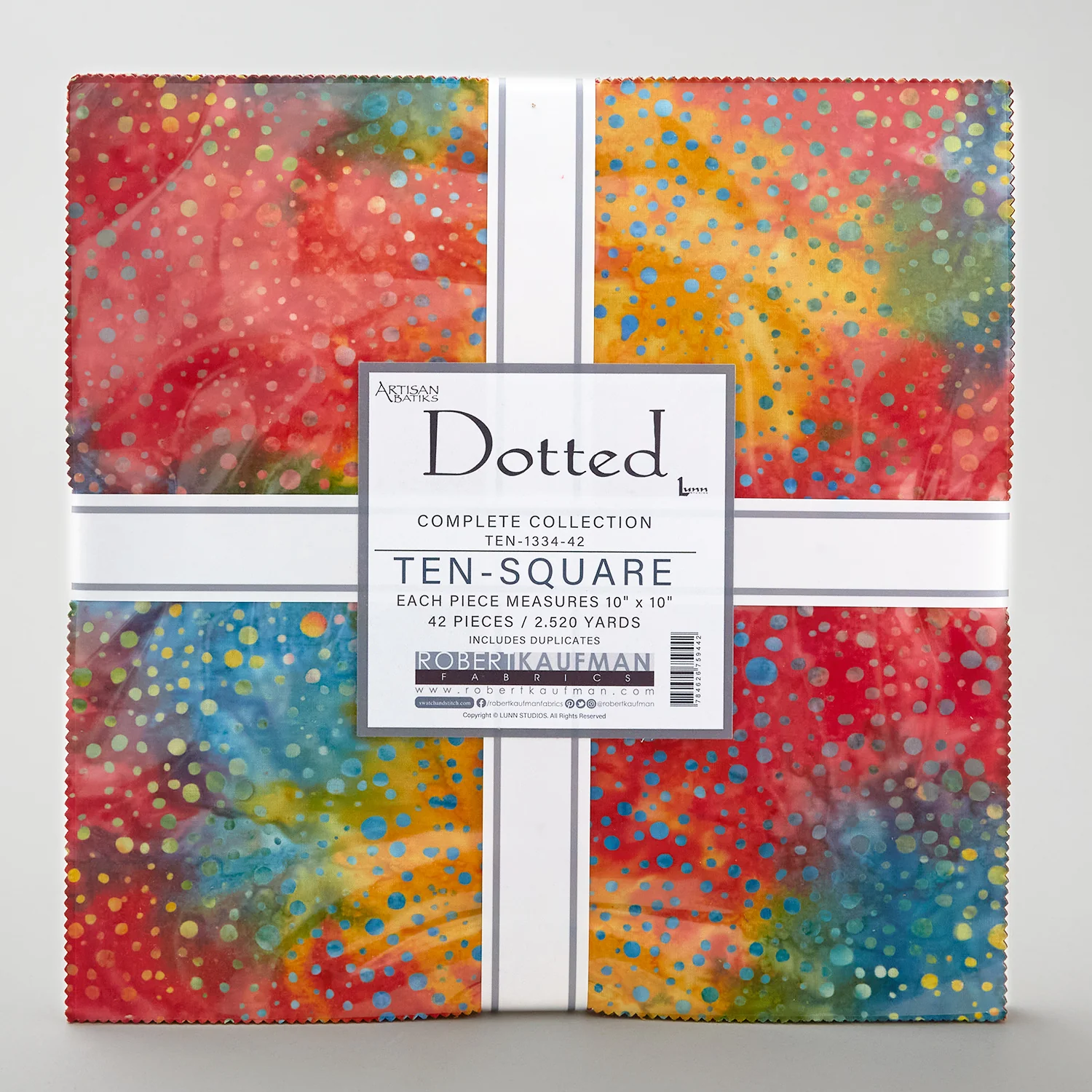 Artisan Batiks - Dotted Ten Squares - Image 2