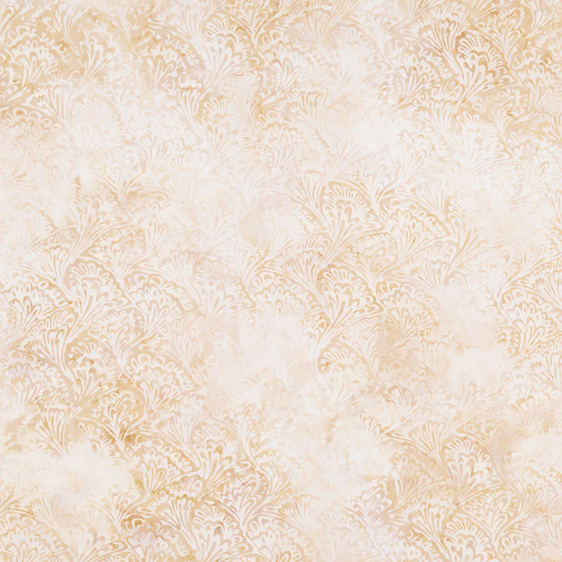 Artisan Batiks Morning Mist - Feathers Natural Yardage