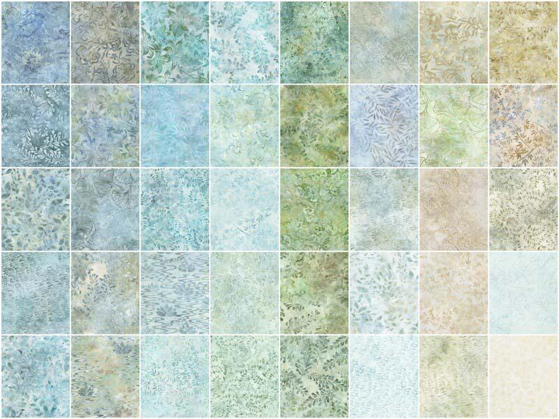 Artisan Batiks - Morning Mist Ten Squares - Image 3