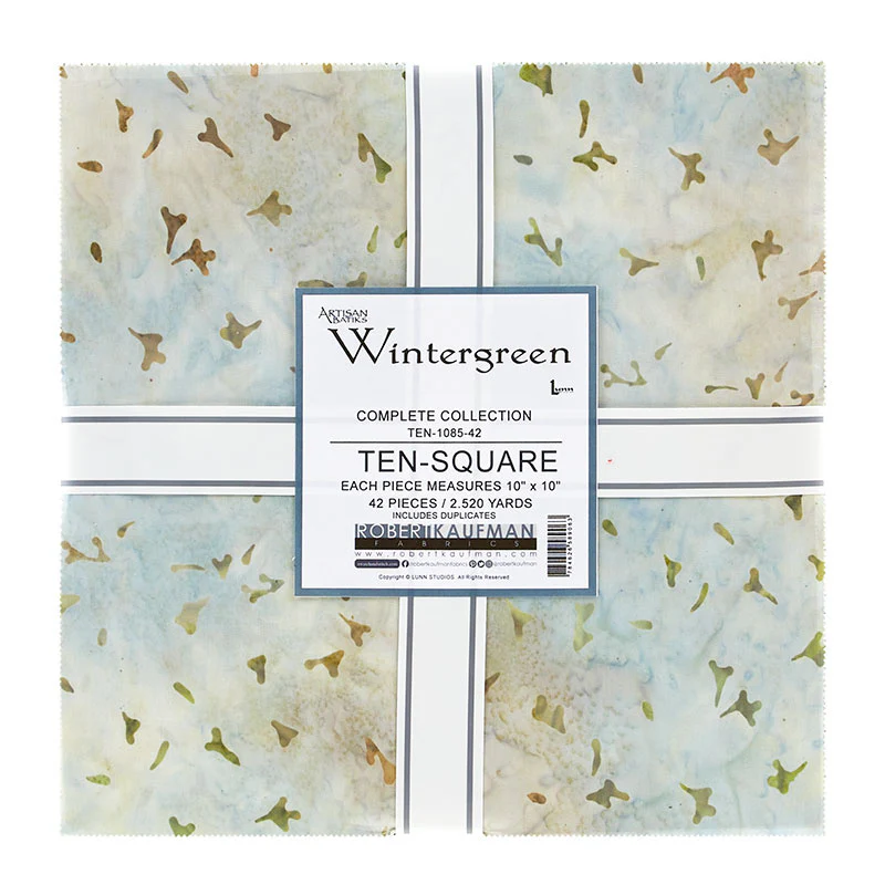 Artisan Batiks - Wintergreen Ten Squares - Image 2