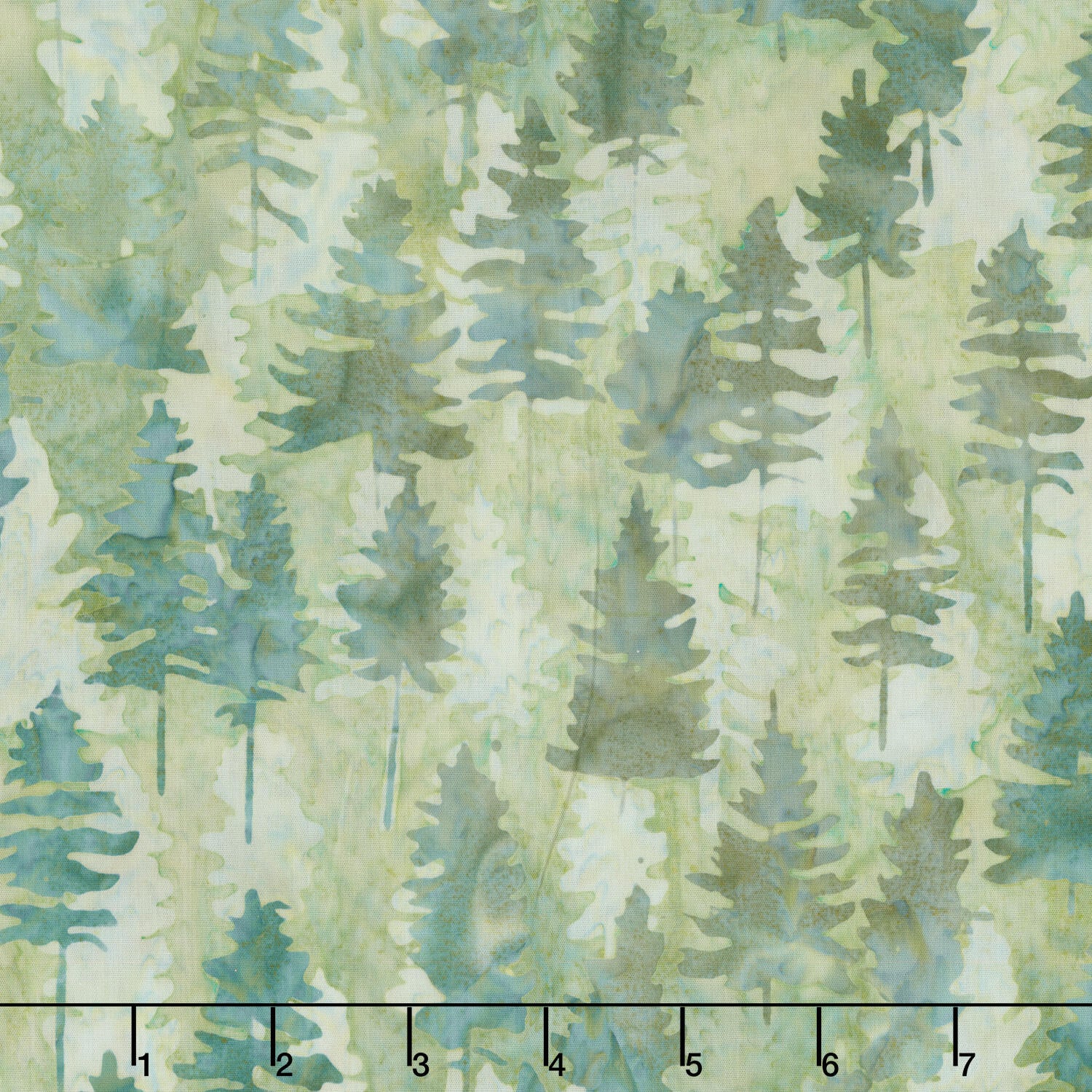 Artisan Batiks - Woodland Wonders Trees Balsam Yardage