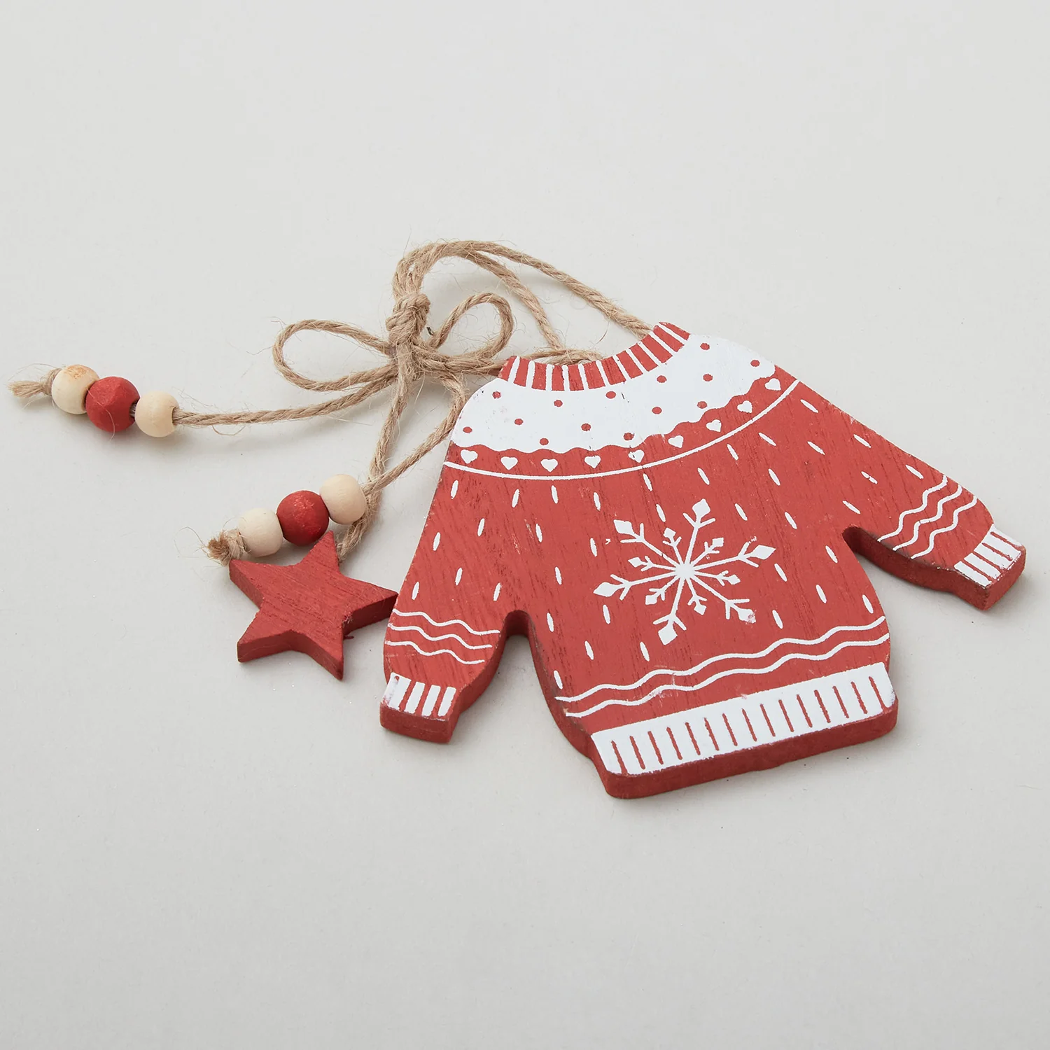 Wood Sweater Ornaments - Asst'd - Image 3