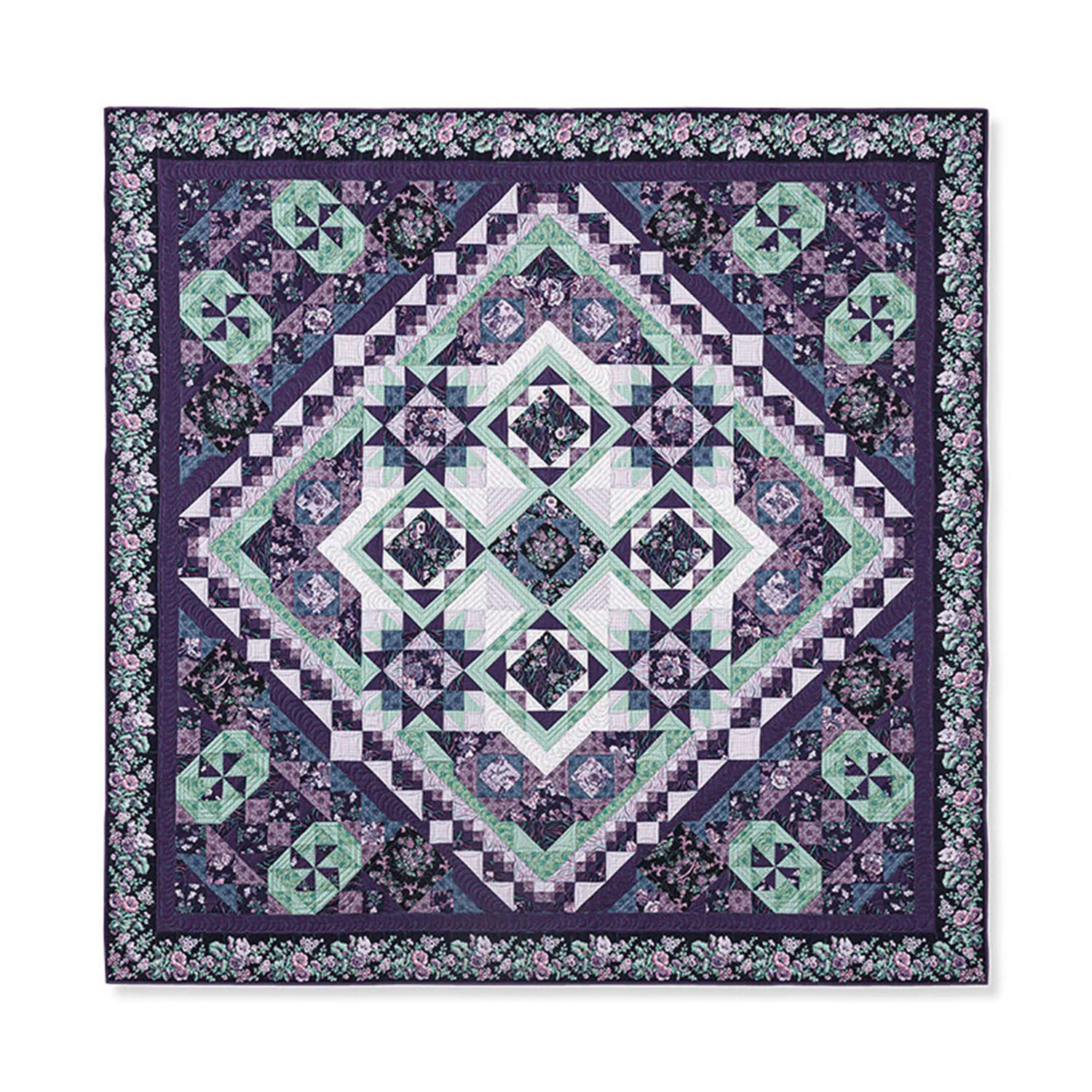 Aubergine Quilt Kit