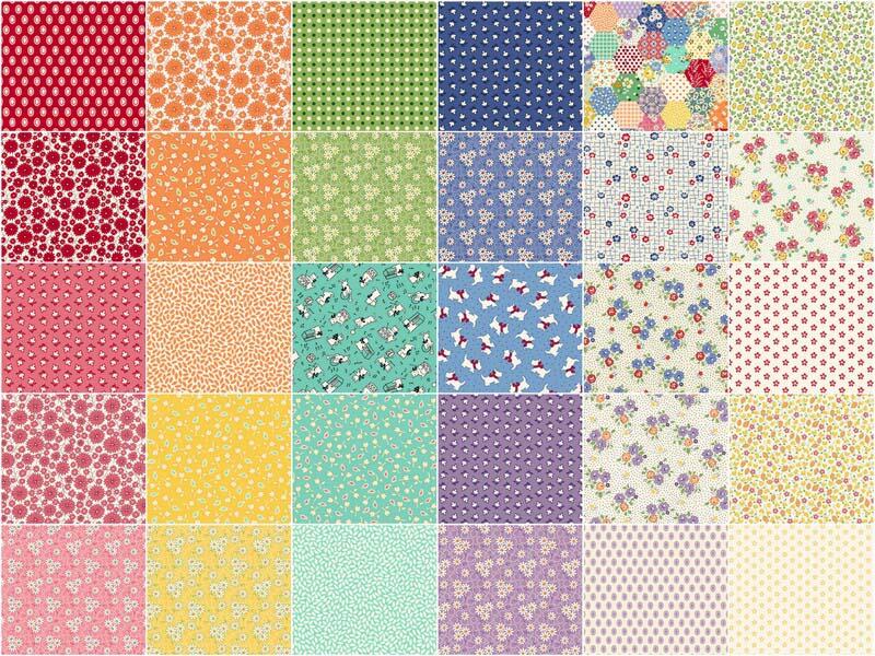 Aunt Grace Goes Scrappy Charm Pack - Image 3