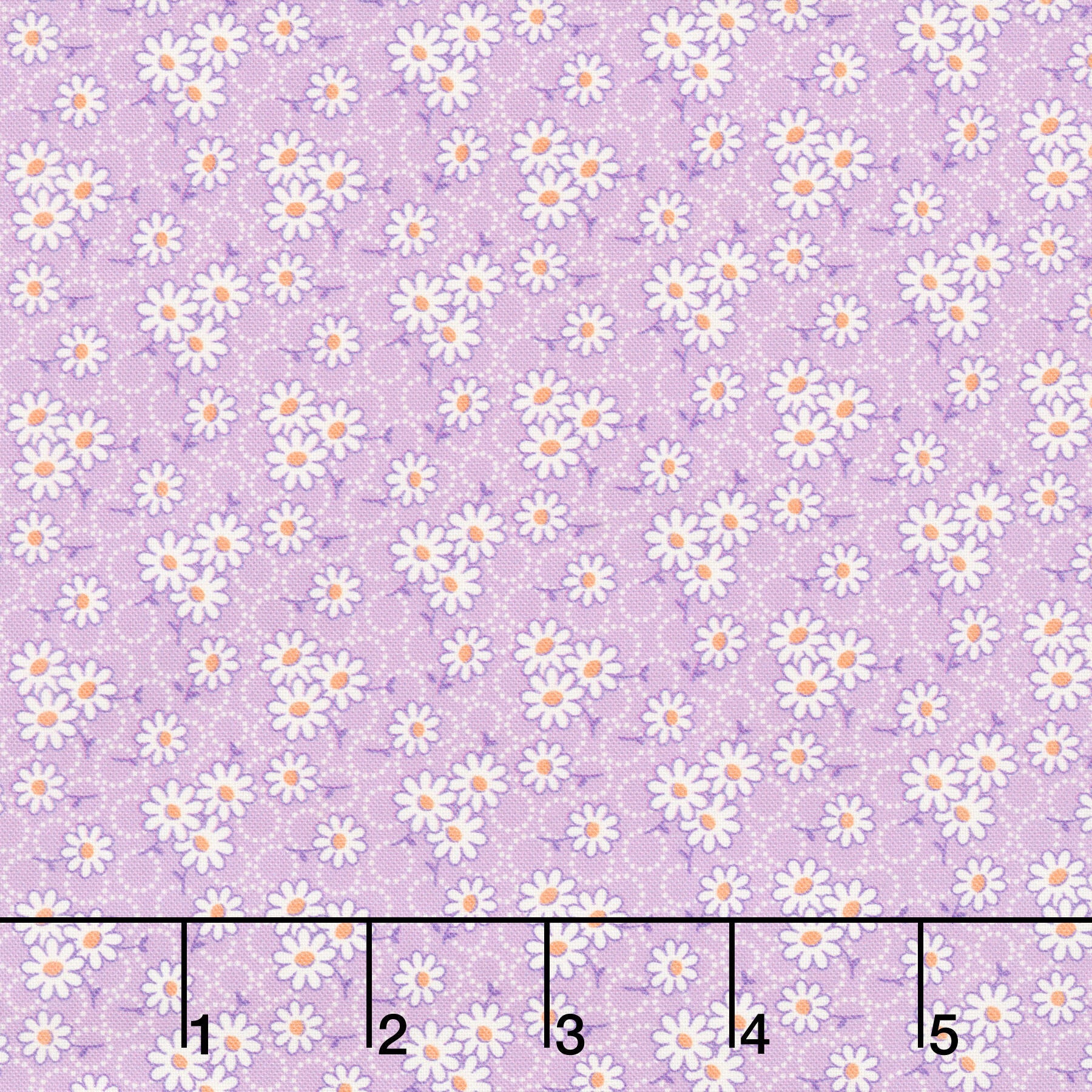 Aunt Grace Goes Scrappy - Daisy Lilac Yardage