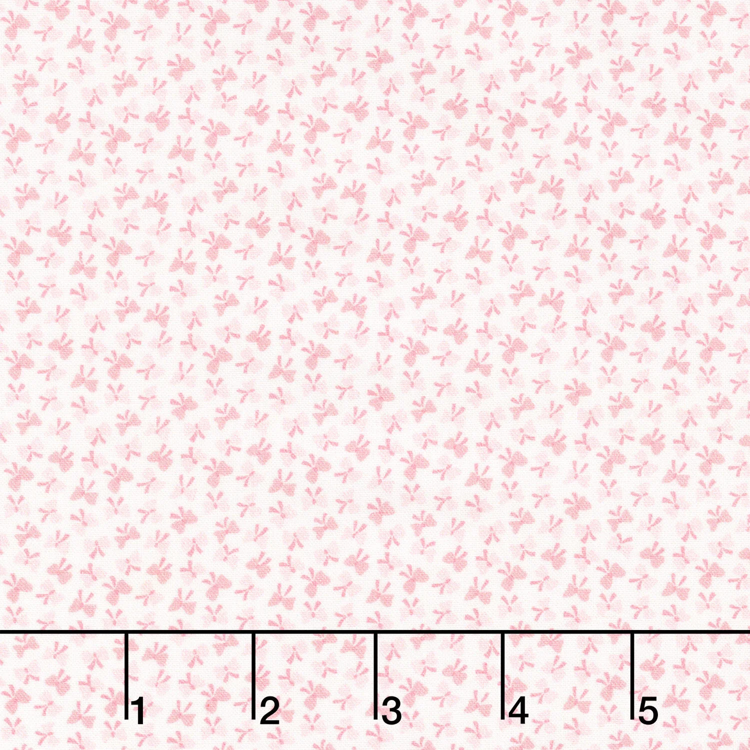 Aunt Grace Rock My Baby - Bows Pink Yardage