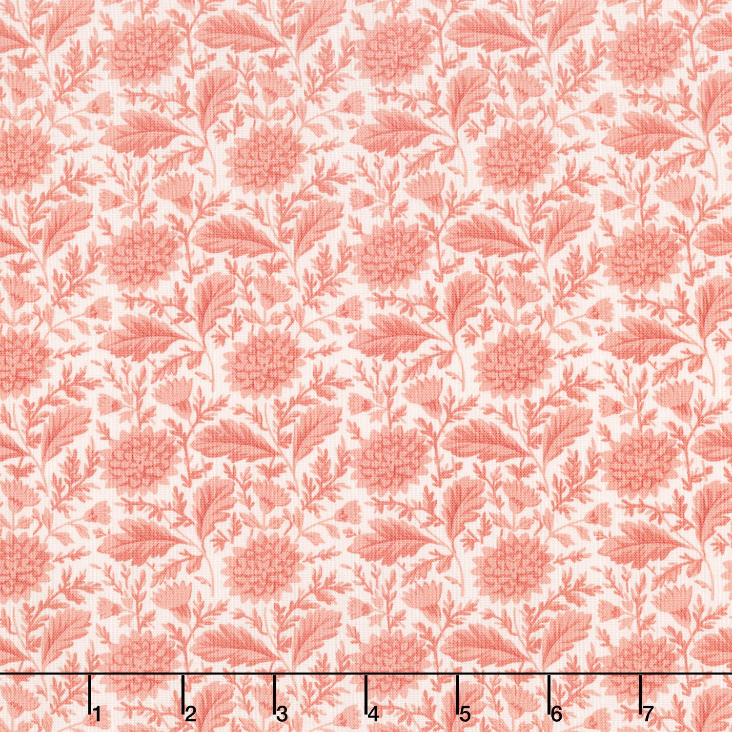 Autumn Bouquet - Big Marigold Cream 108" Wide Backing