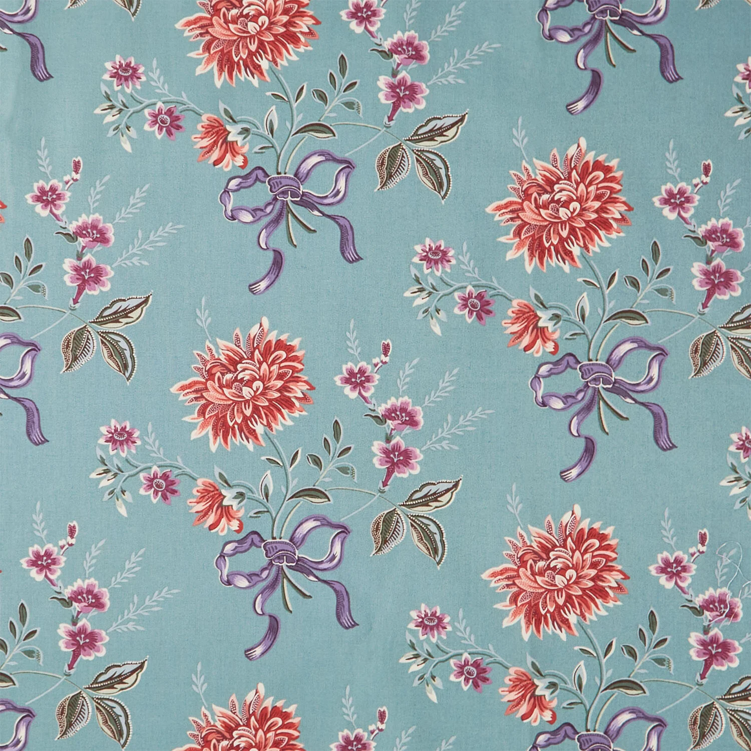 Autumn Bouquet - Autumn Bouquet Aqua Yardage