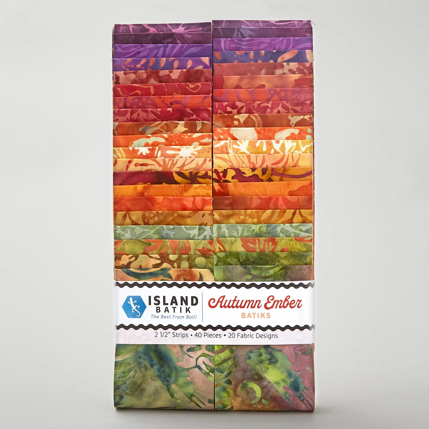 Autumn Ember Batiks Strips - Image 2