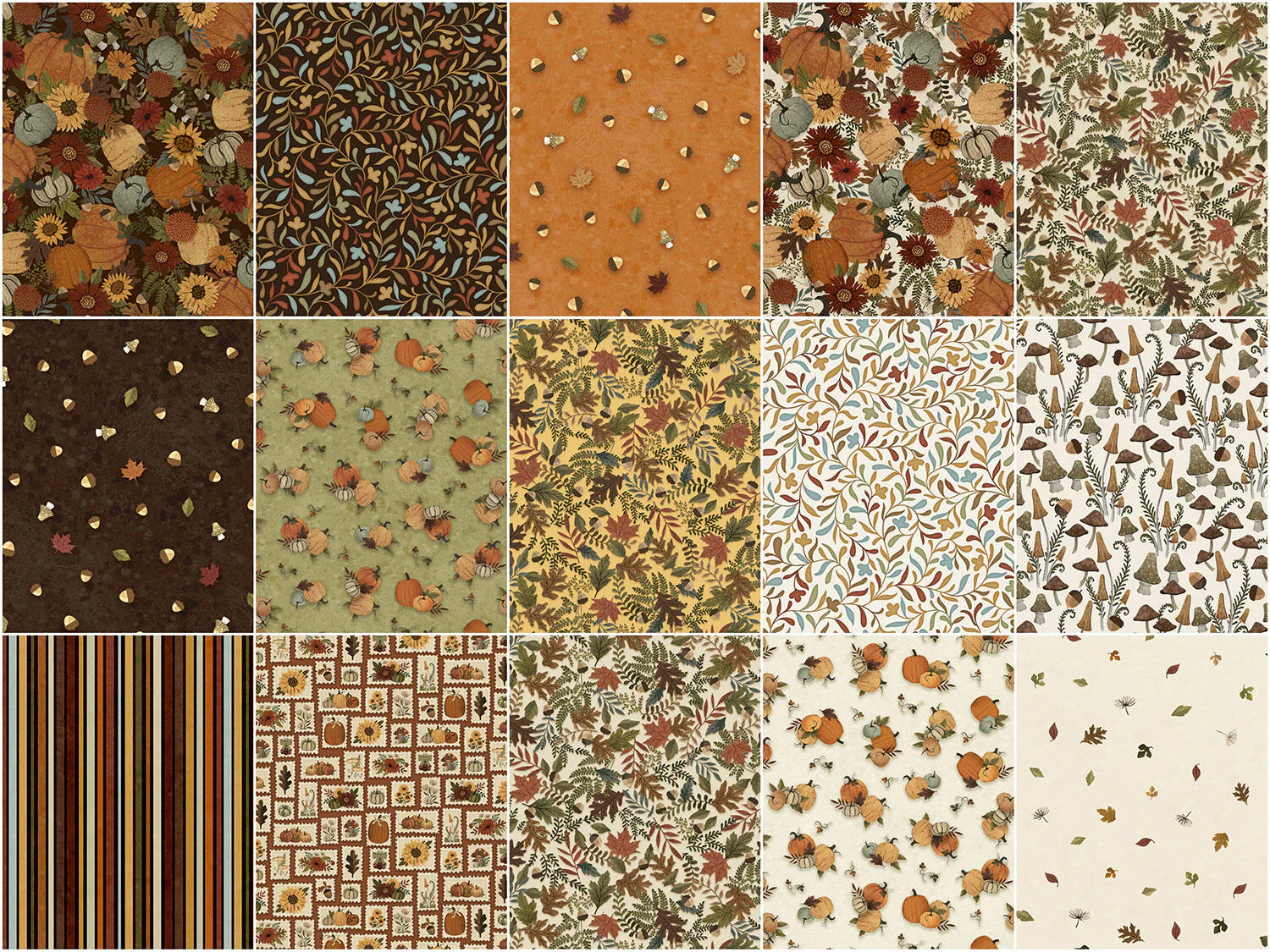 Autumn Homestead Fat Quarter Bundle - Image 3