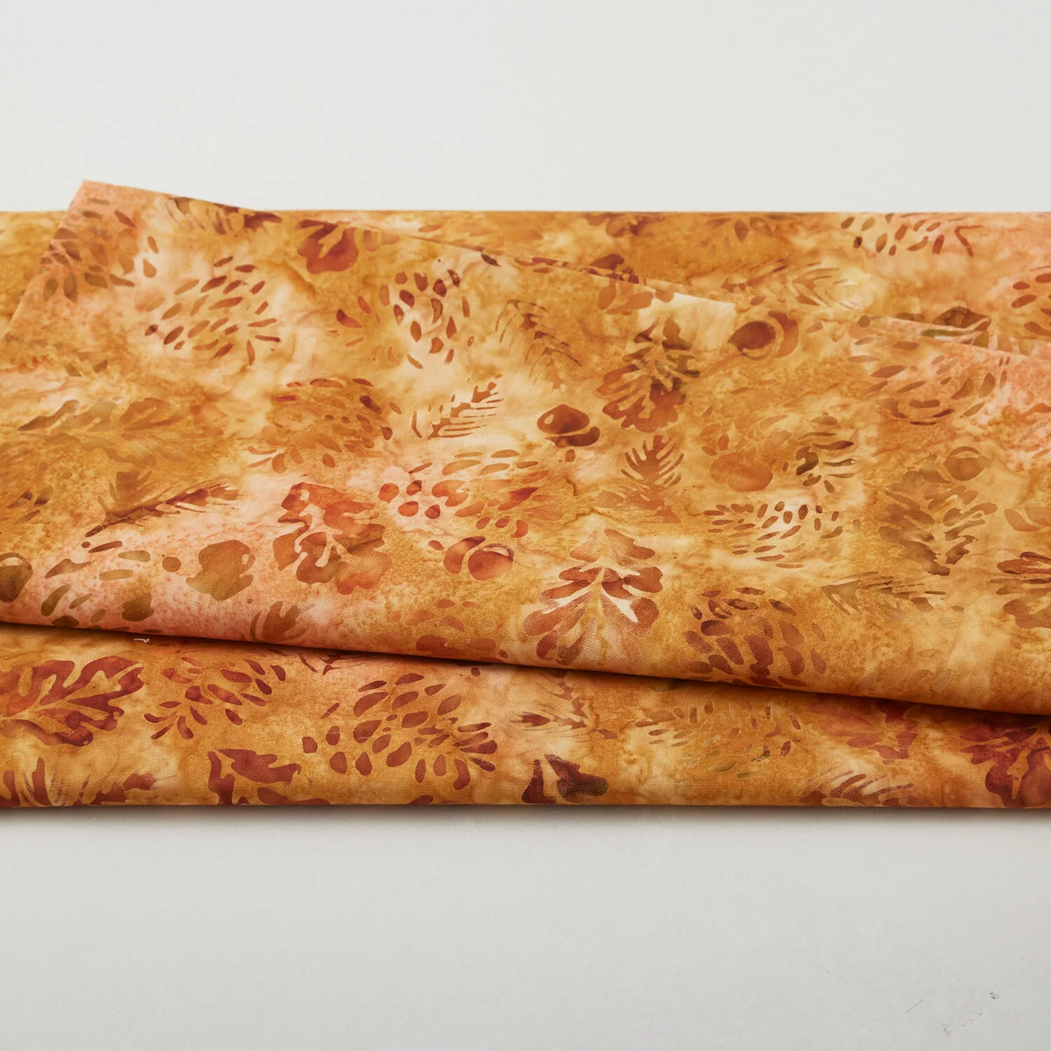 Autumn Skies Batiks Favorites - Acorn Oak Leaves 2 Yard Cut