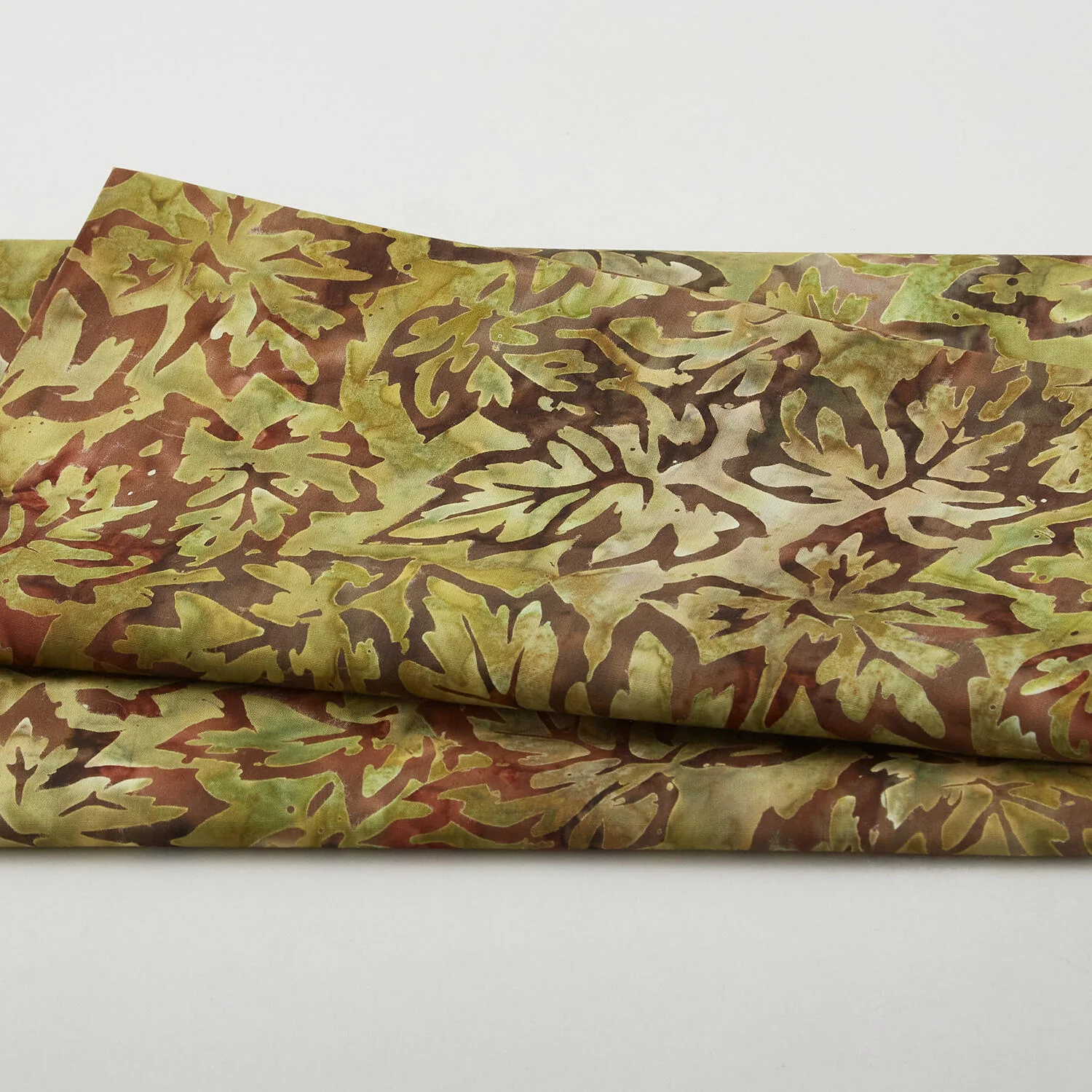 Autumn Skies Batiks Favorites - Forest Maple Leaf 2 Yard Cut