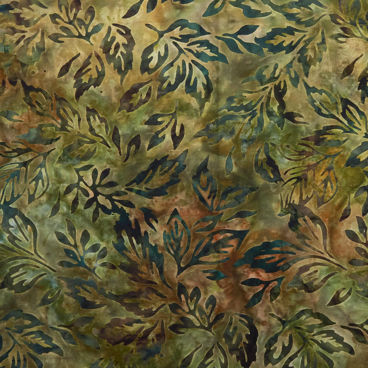 Autumn Skies Batiks Favorites - Leaf Sprigs 2 Yard Cut - Image 2
