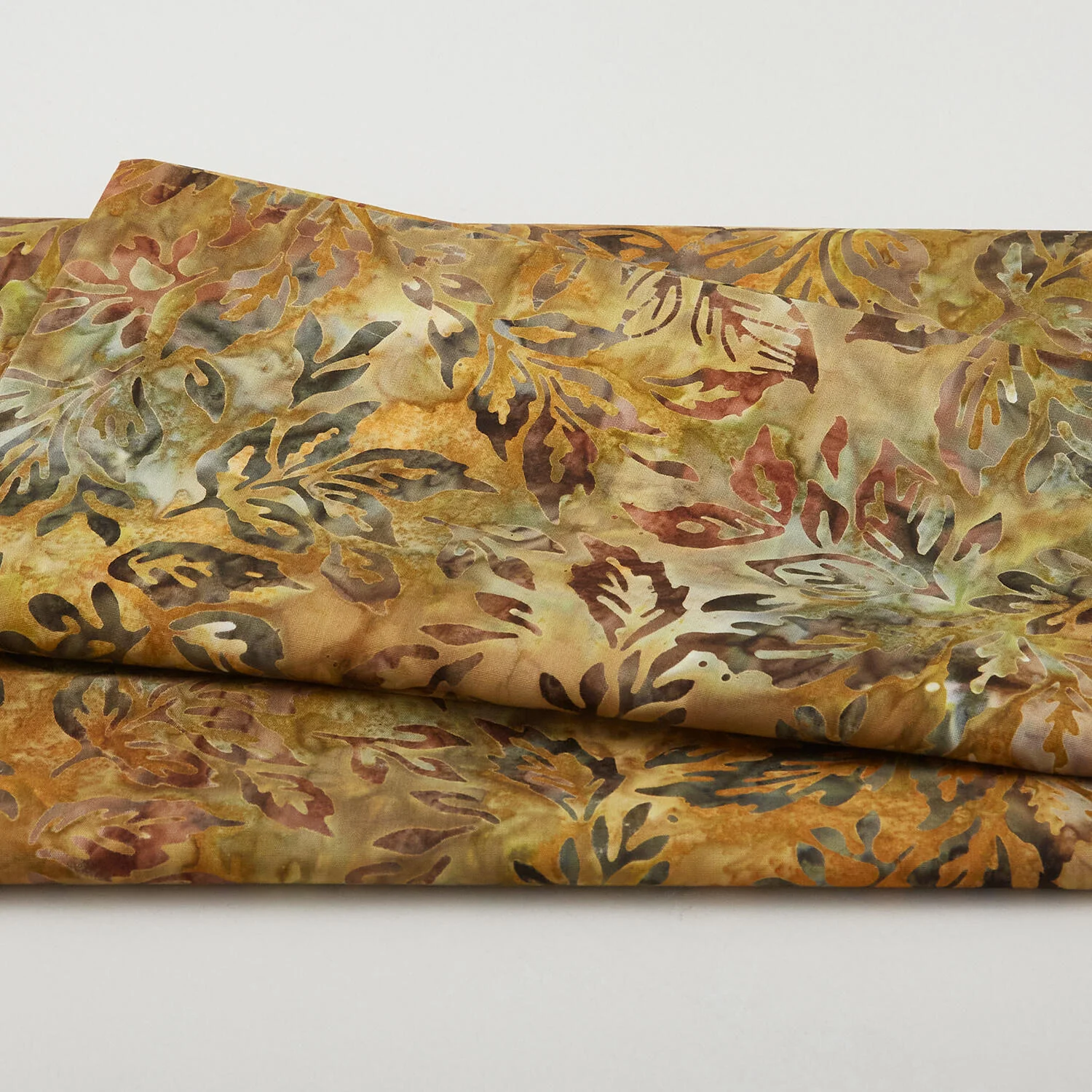 Autumn Skies Batiks Favorites - Olive Sprigs 2 Yard Cut