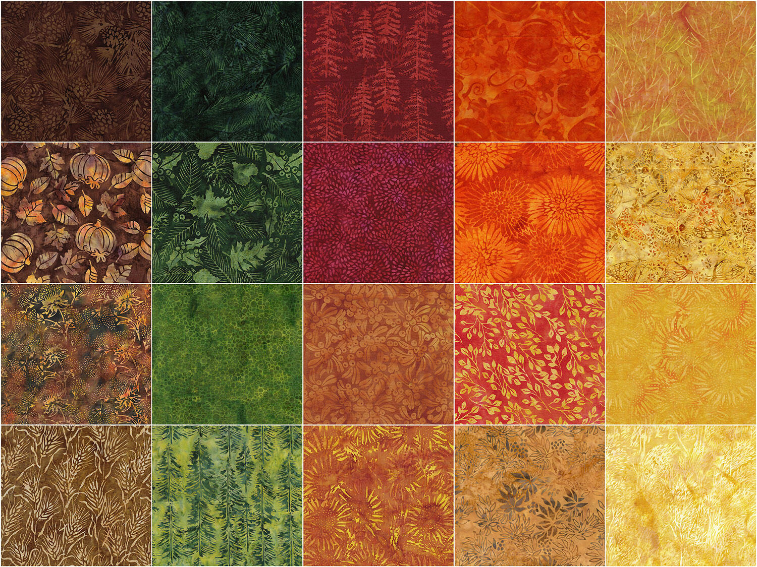 Autumn's Embrace Batiks Stamps - Image 3