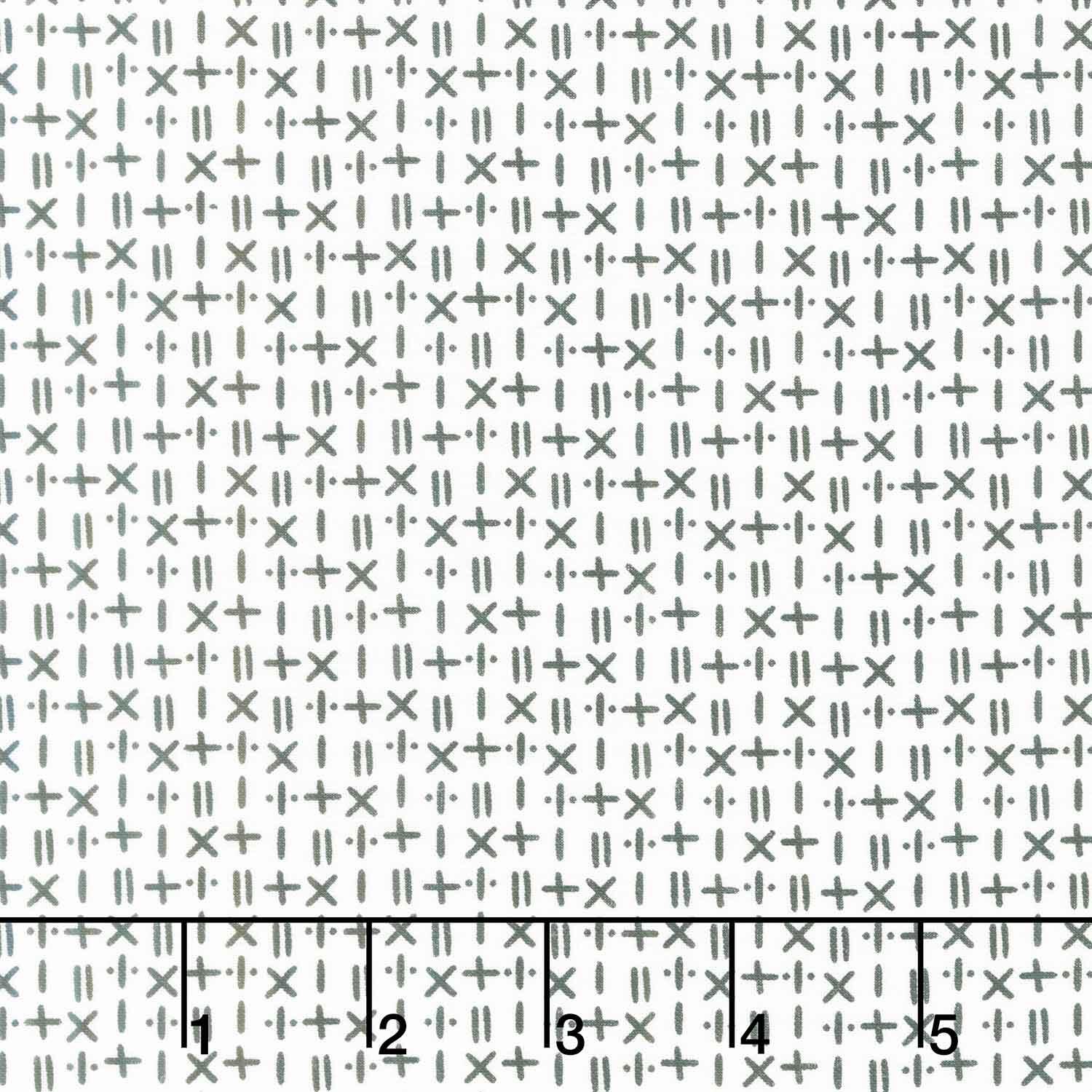 Back to School - Math Symbols White Yardage