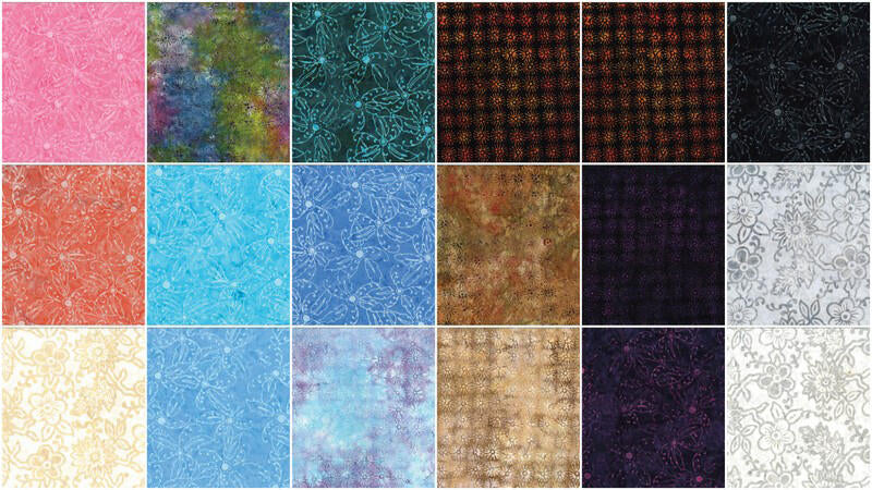 Bali Batiks In the Wind Favorites 10" Squares - Image 3