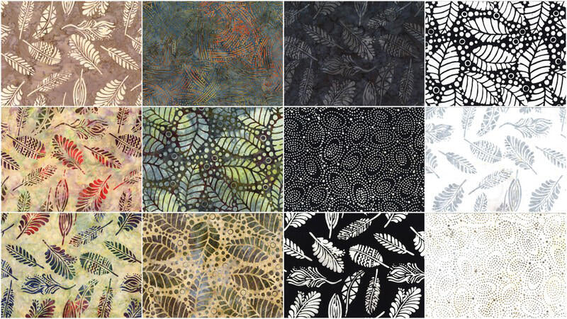 Bali Batiks Sandy Isle Favorites 10" Squares - Image 3