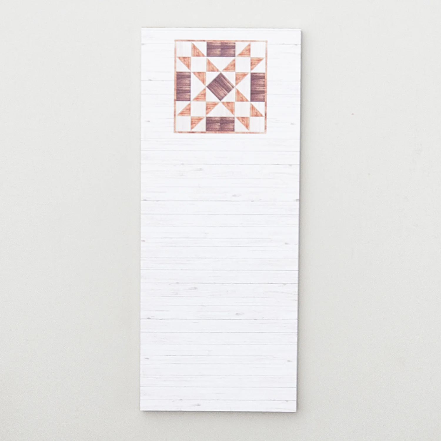 Barn Quilt Notepad 3.5" x 8.5"