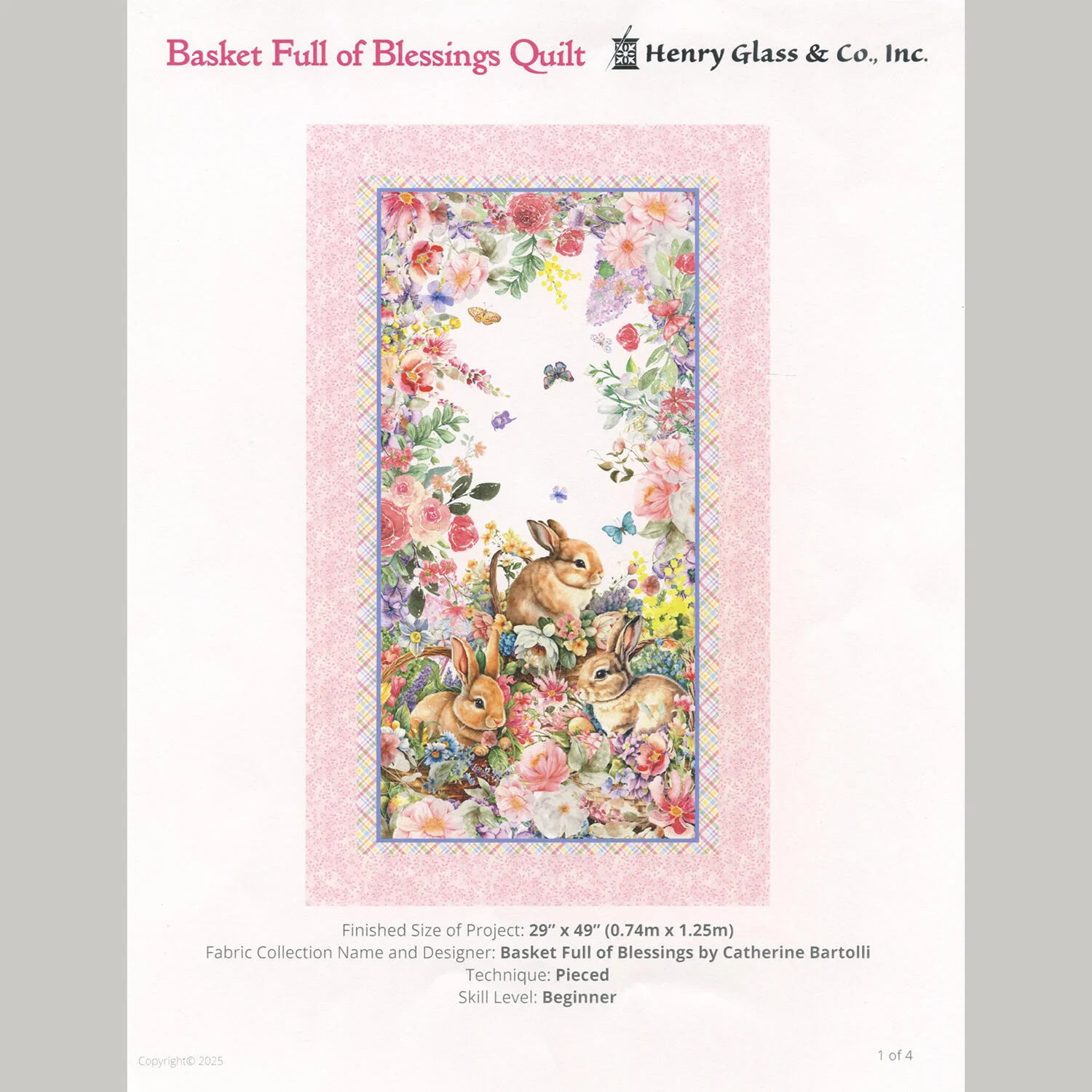 Basket Full of Blessings Wall Hanging Kit - Image 3