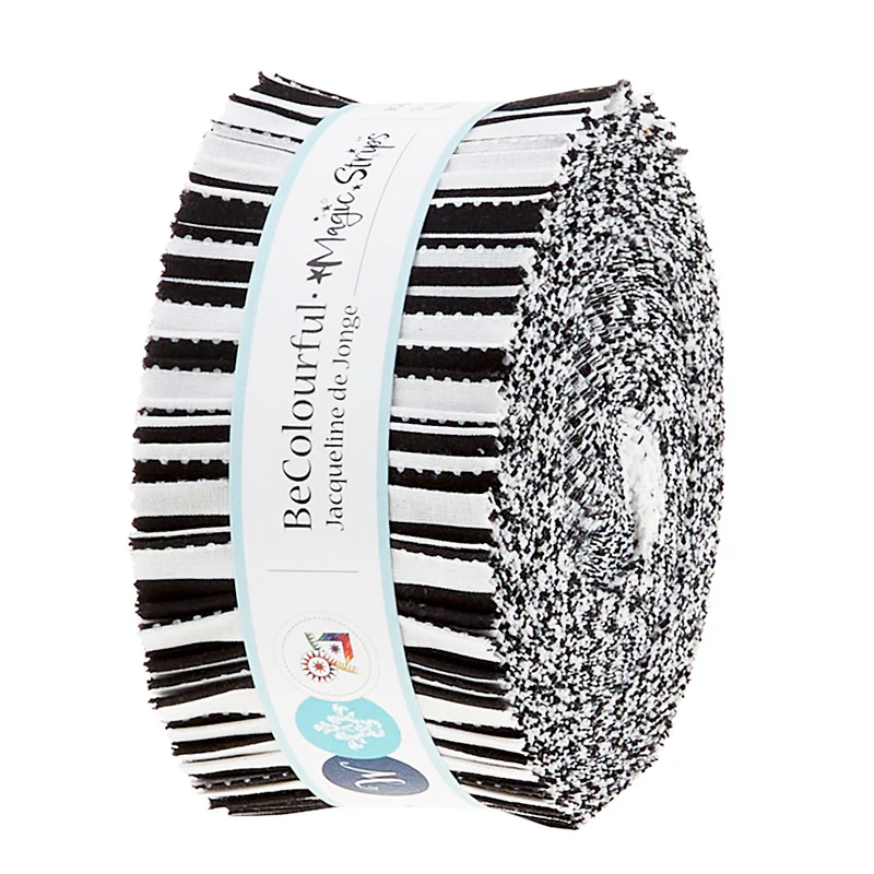 Be Colorful - Straight Stripe Metallic 2 1/2" Strips - Image 2