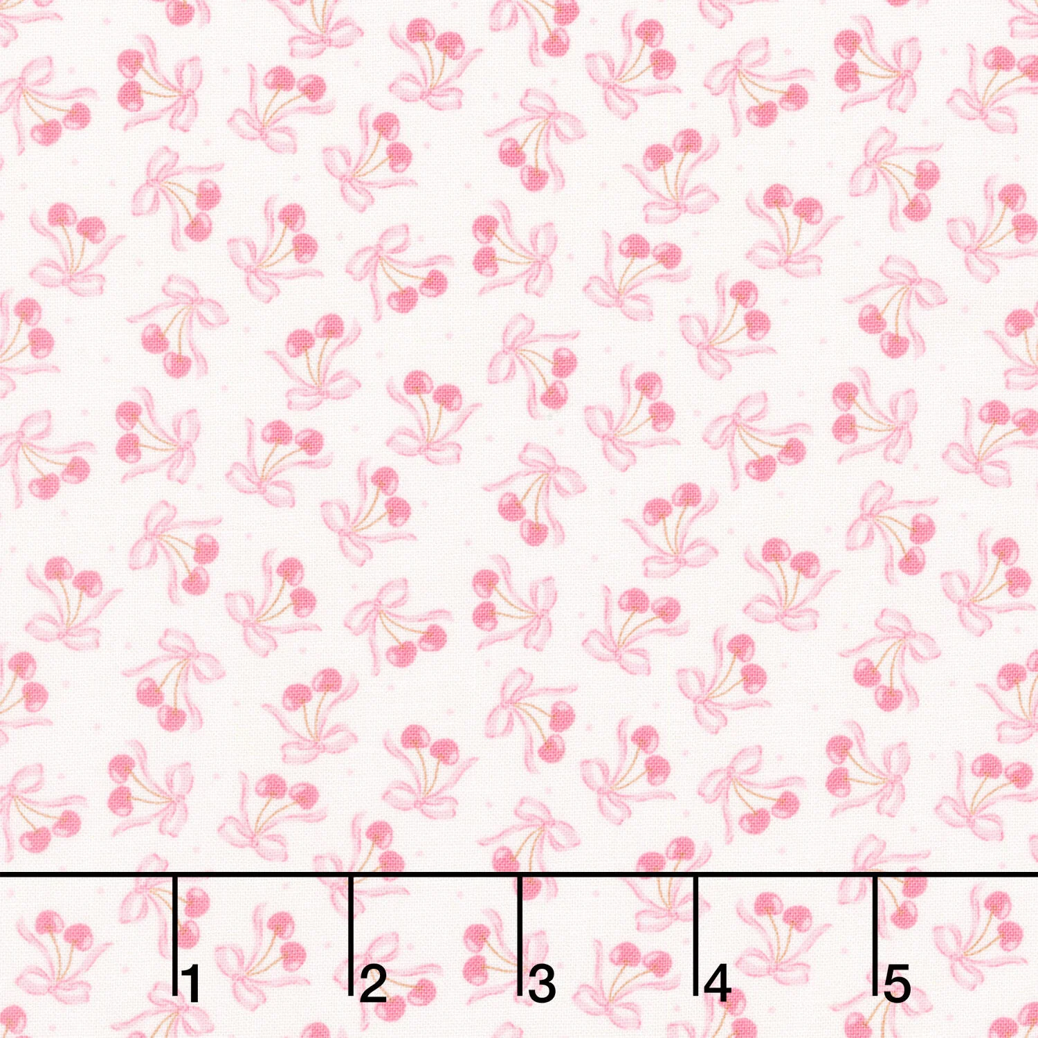 Beautiful Bowquets - Cherries Cream Yardage