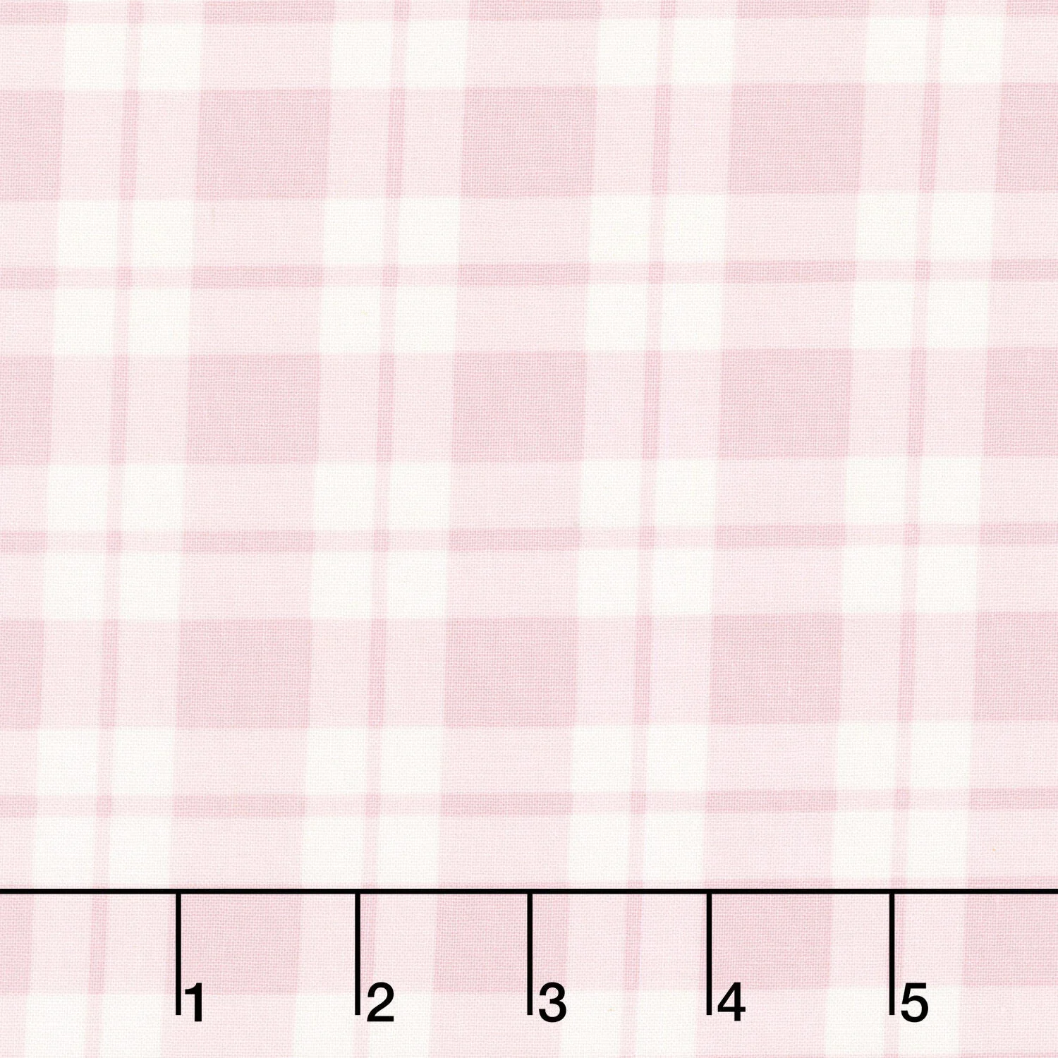 Beautiful Bowquets - Plaid Light Pink Cream Yardage