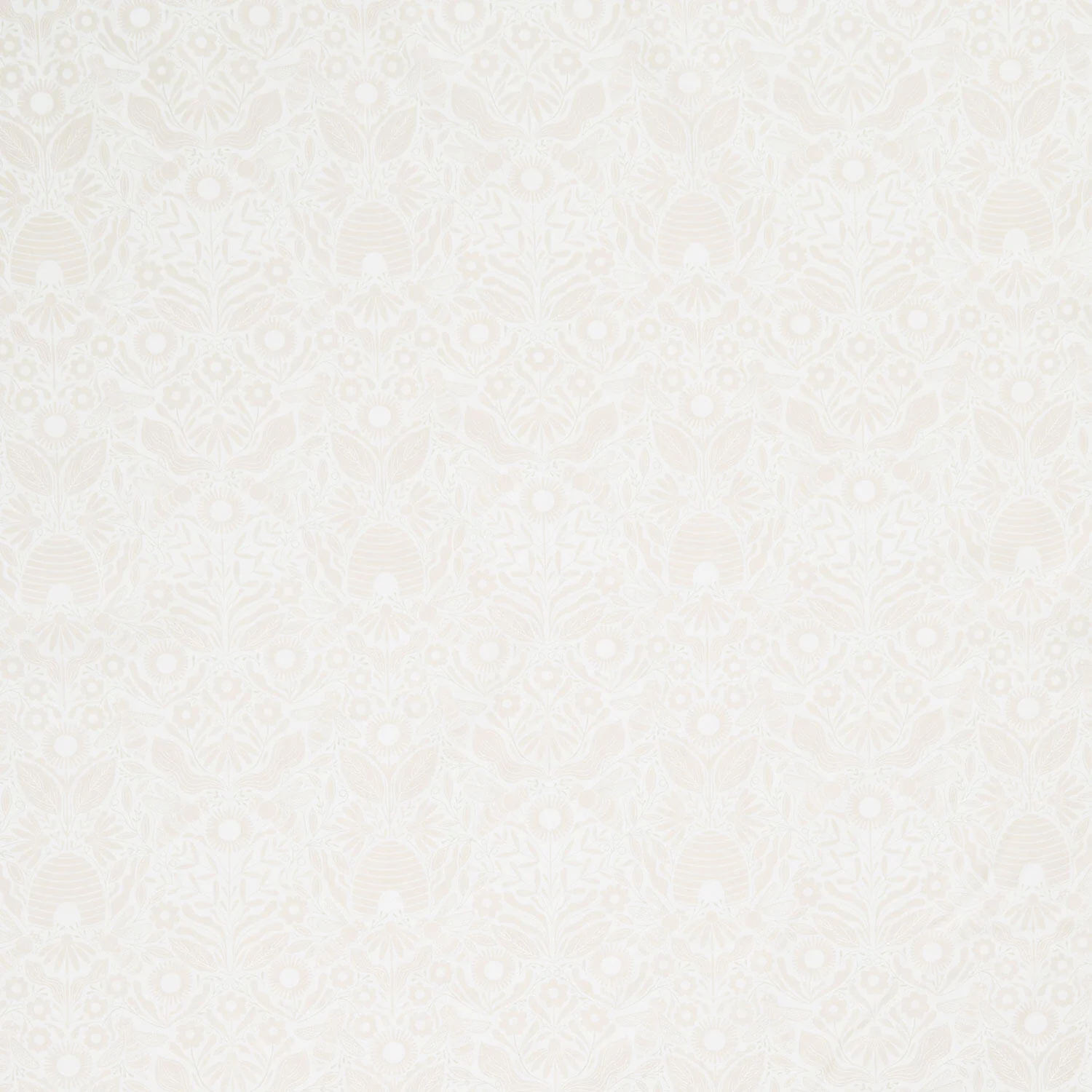 Bee Garden - Beehive Melody Porcelain Yardage