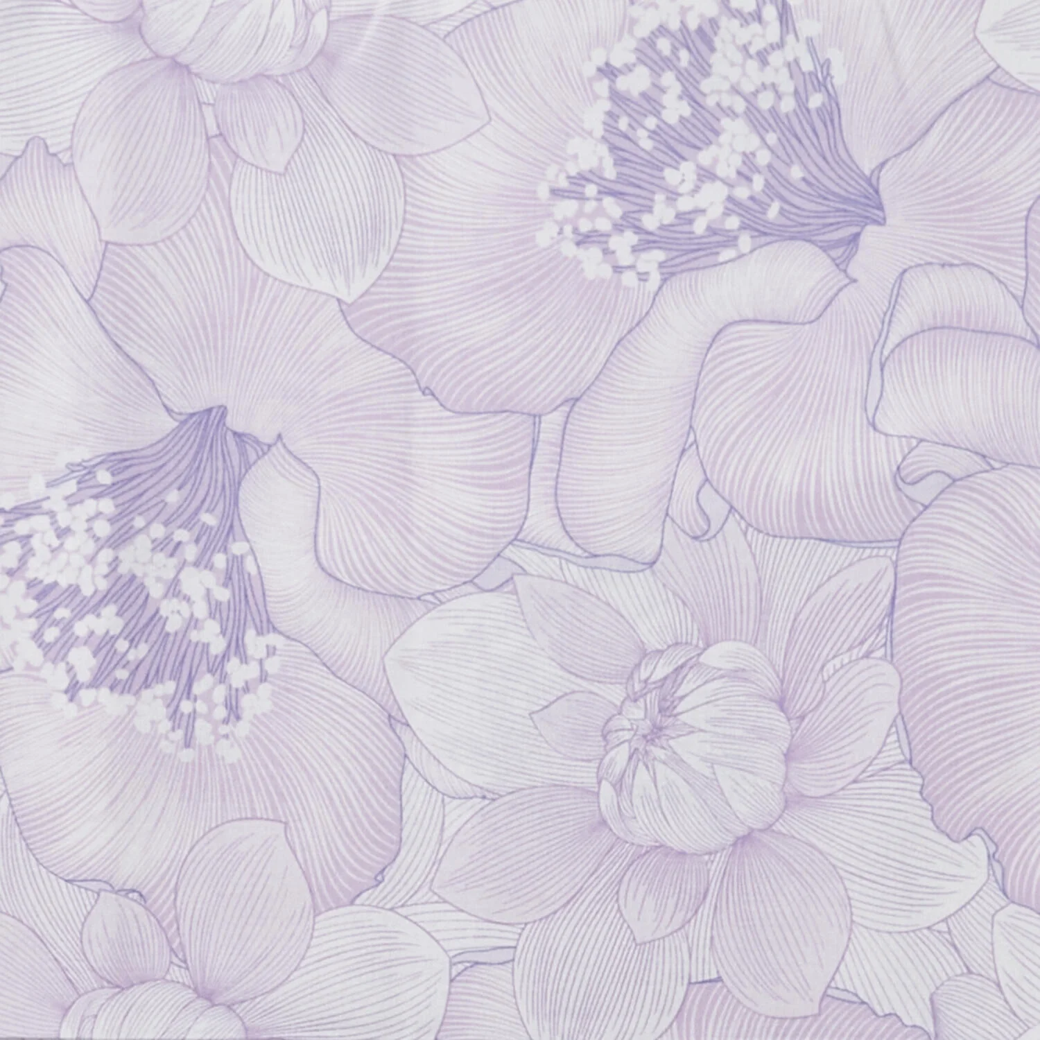 Begins with Mum - Poppies Violet 2 Yard Cut - Image 2