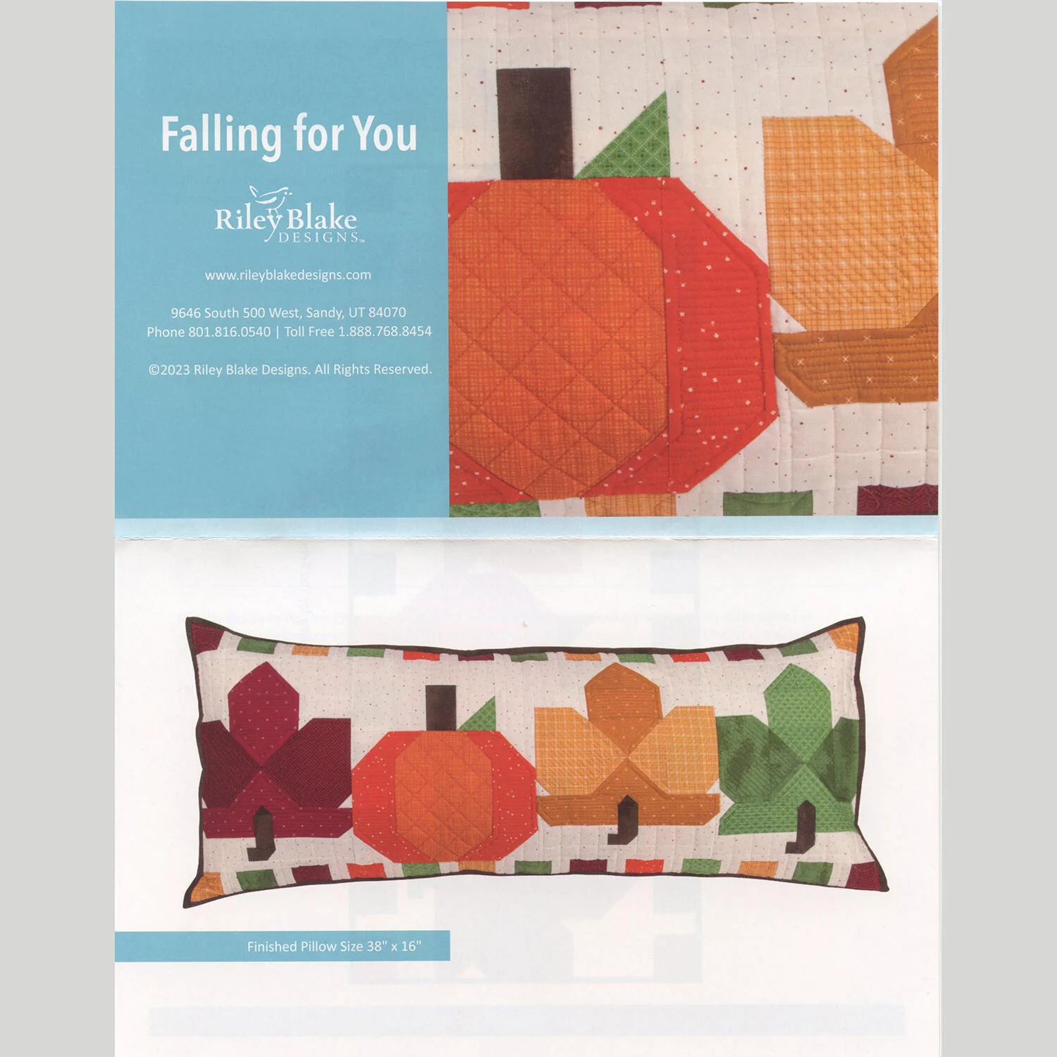 Bench Pillow of the Month - November - Falling for You - Image 3