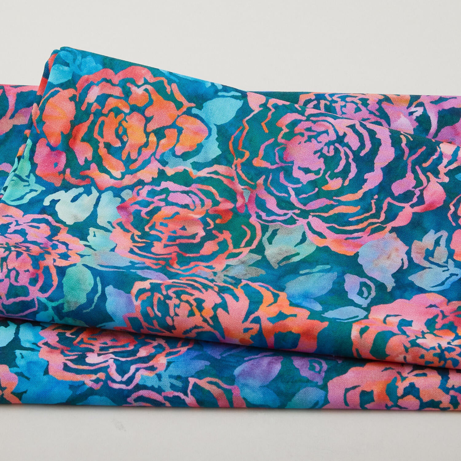 Berry Breeze Favorites - Azalea Large Peonies Digitally Printed 2 Yard Cut