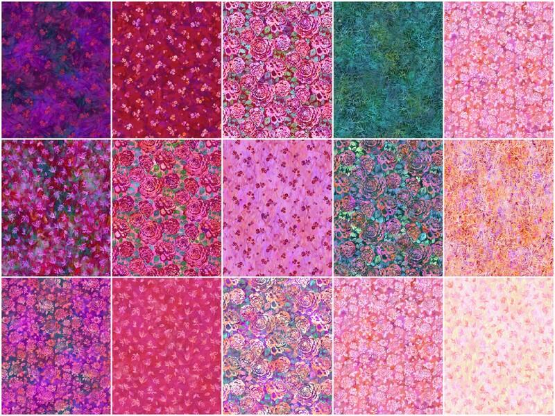 Berry Breeze Favorites Digitally Printed Fat Quarter Bundle - 14 piece - Image 3