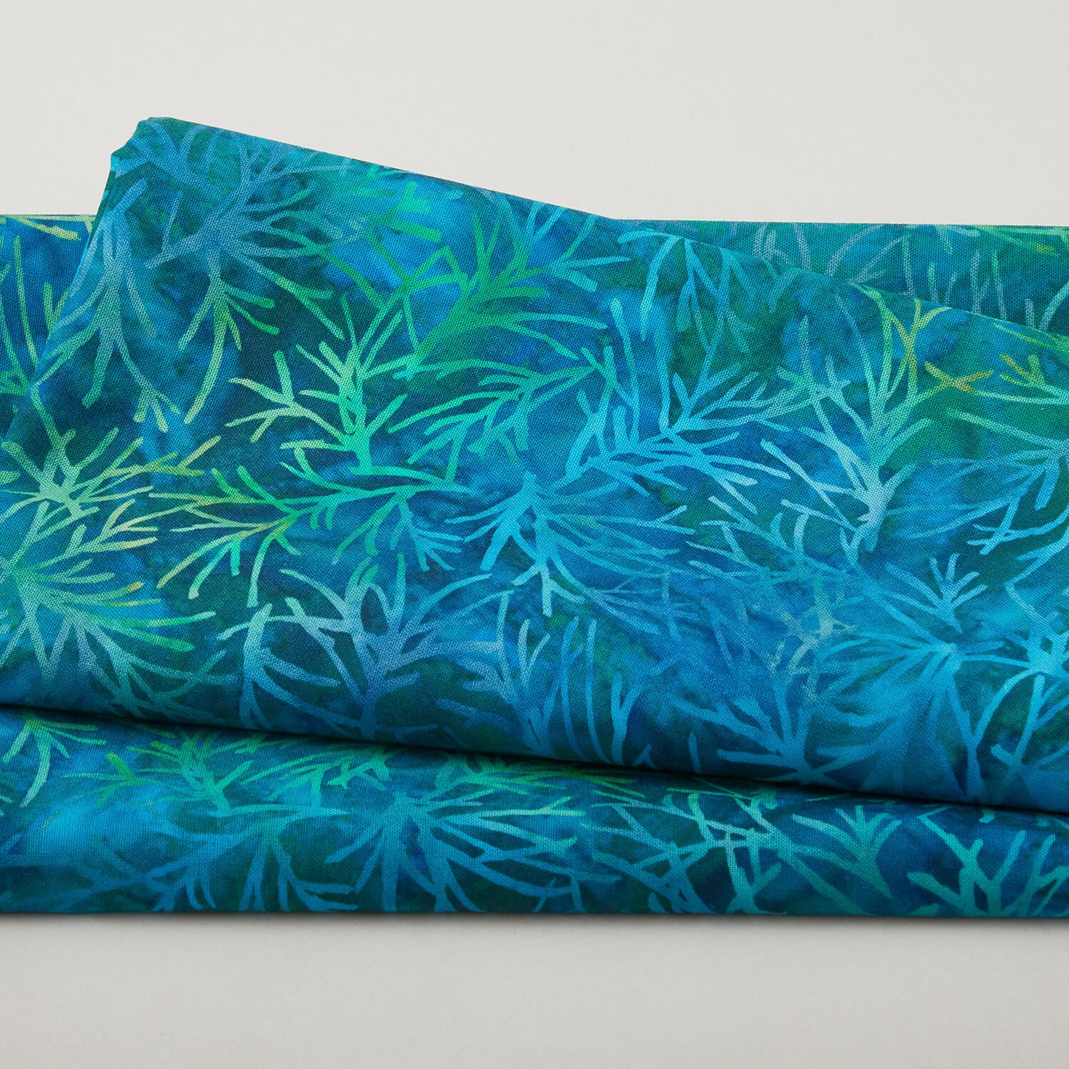 Berry Breeze Favorites - Teal Branches Digitally Printed 2 Yard Cut