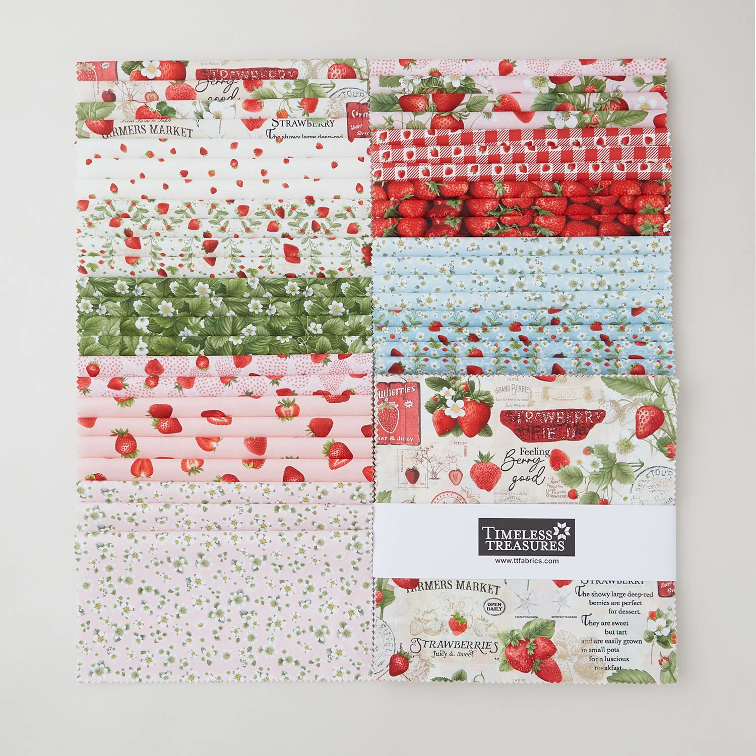 Berry Sweet 10" Squares