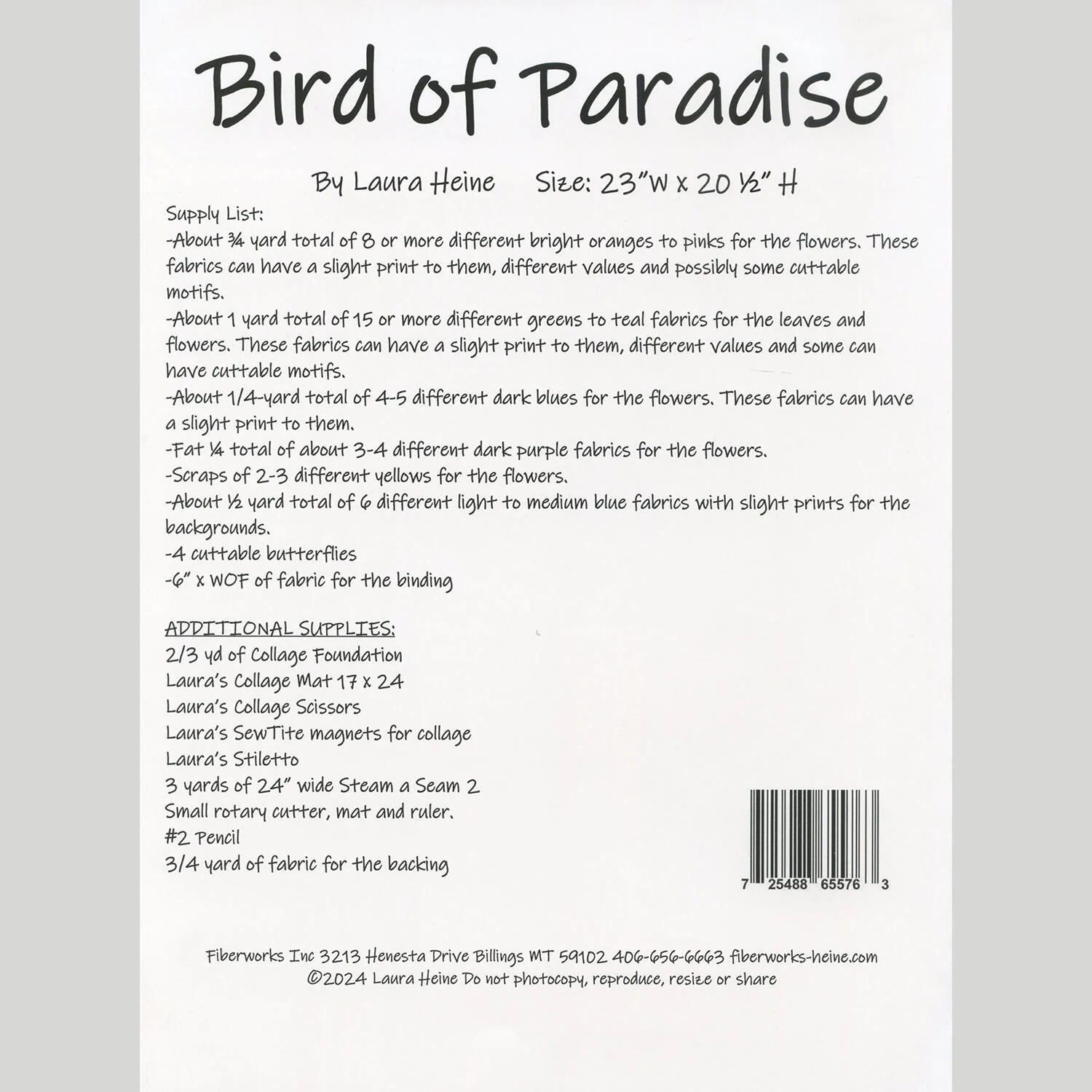 Bird of Paradise Collage Pattern - Image 2